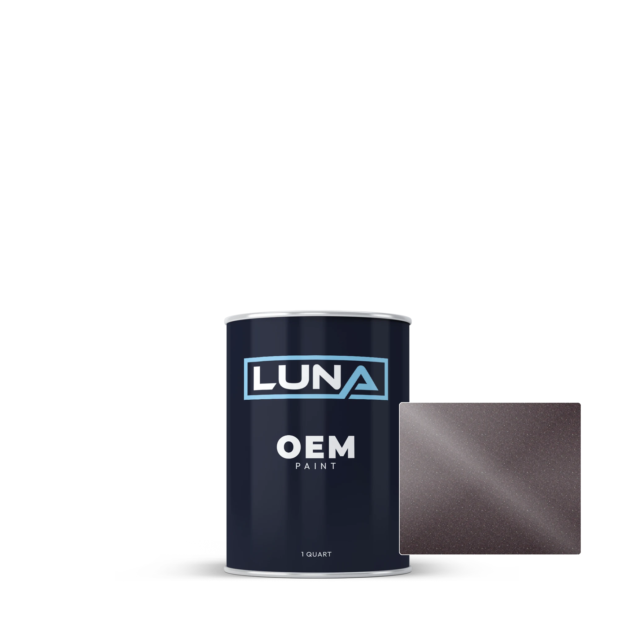 Fiat Tar Cold Gray M. 614D | Luna OEM Basecoat - Quart