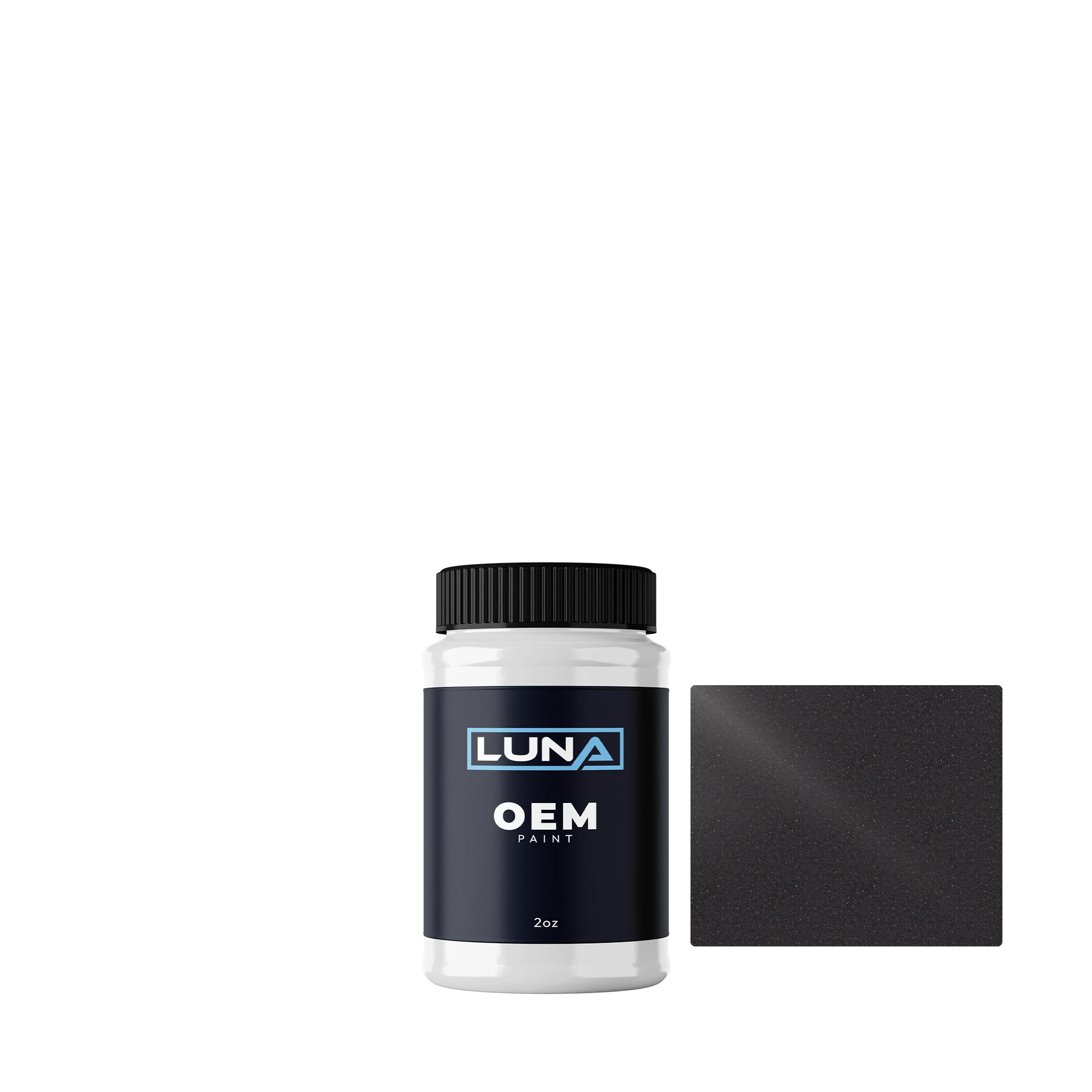 Honda | Acura Modern Steel M. 1 S1 NH797M | Luna OEM Basecoat - 2oz Touch Up Bottle w/ Brush