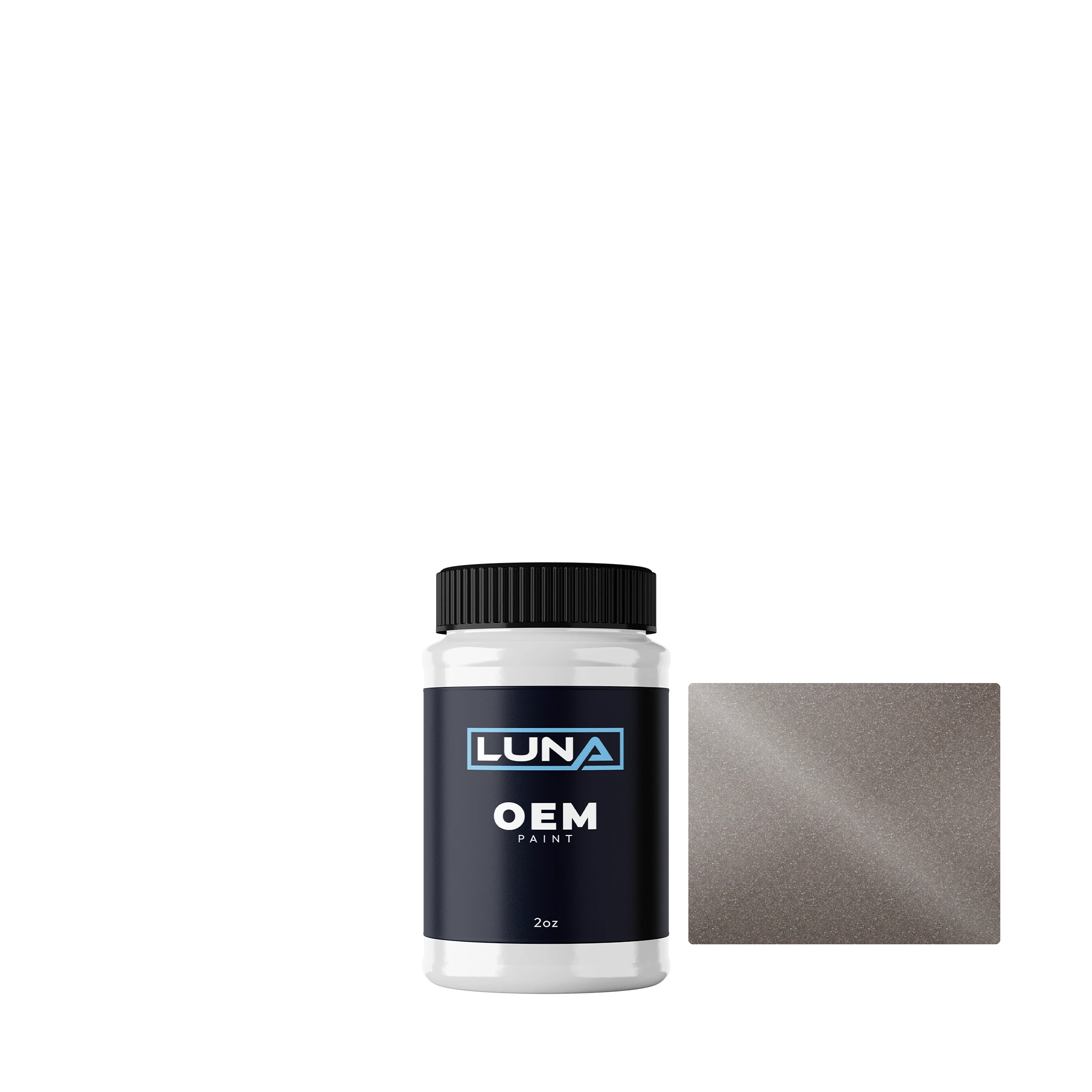 General Motors Silver Sage M. 18U-216B | Luna OEM Basecoat - 2oz Touch Up Bottle w/ Brush