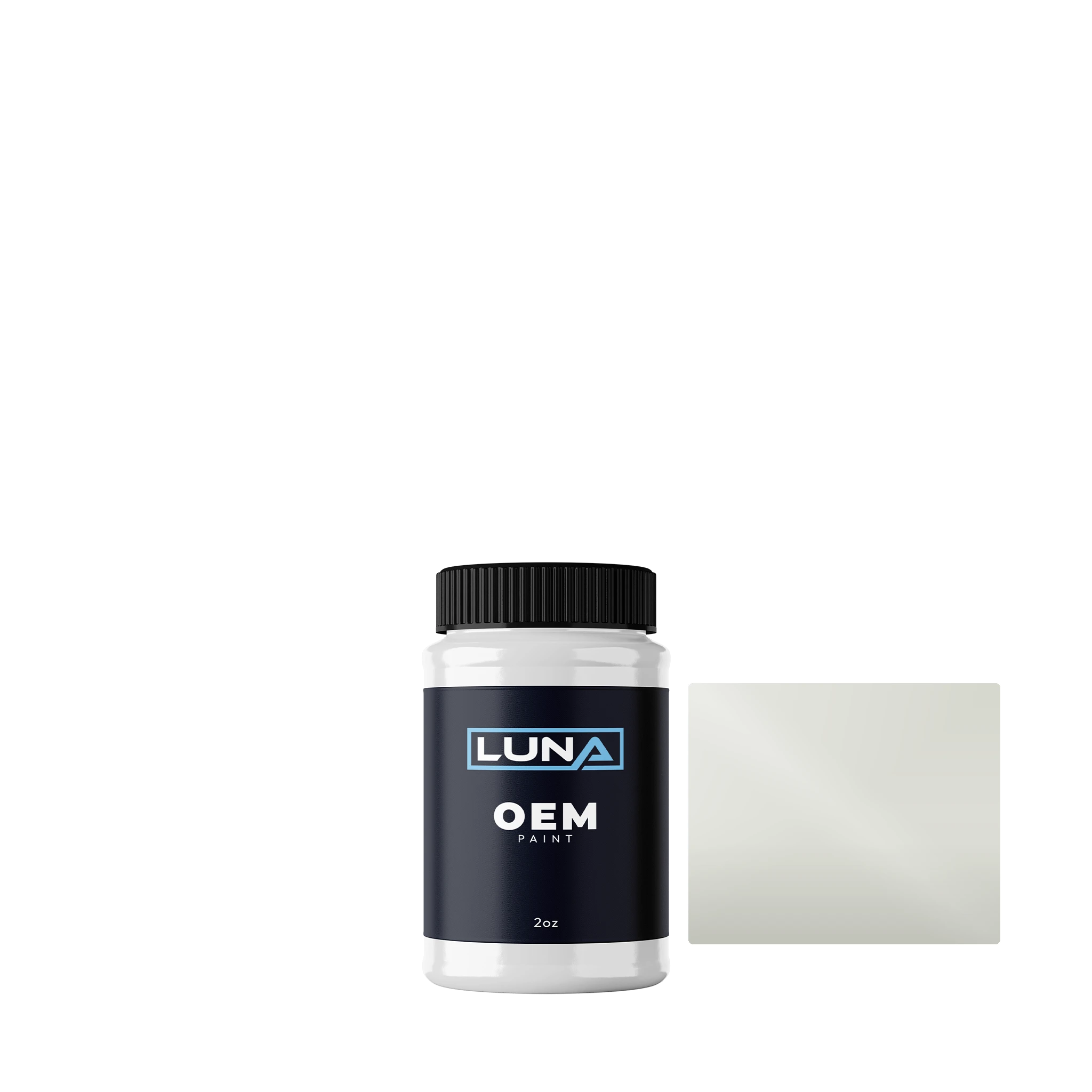 Ast White Stone X. AST6035D | Luna OEM Basecoat - 2oz Touch Up Bottle w/ Brush