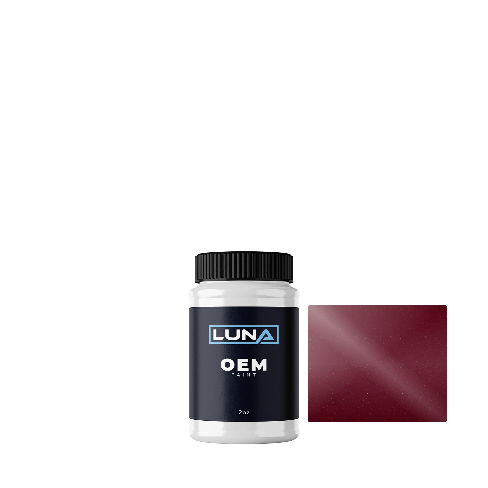 Citroen Rouge Marquise Nacre EKM | Luna OEM Basecoat - 2oz Touch Up Bottle w/ Brush