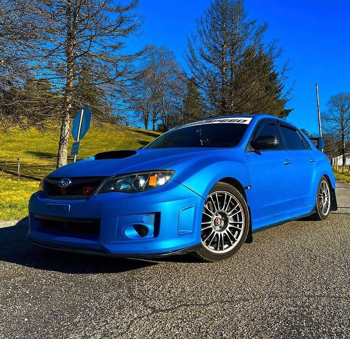 Bonita Blue Peelable Car Kit on a customer car