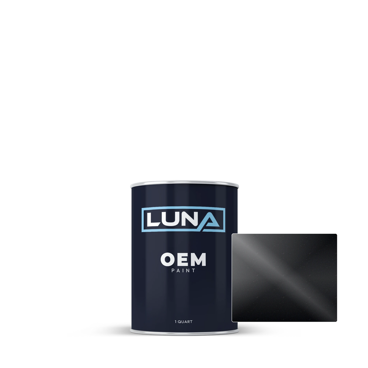 Fiat Nero Etneo M. VV822 | Luna OEM Basecoat - Quart