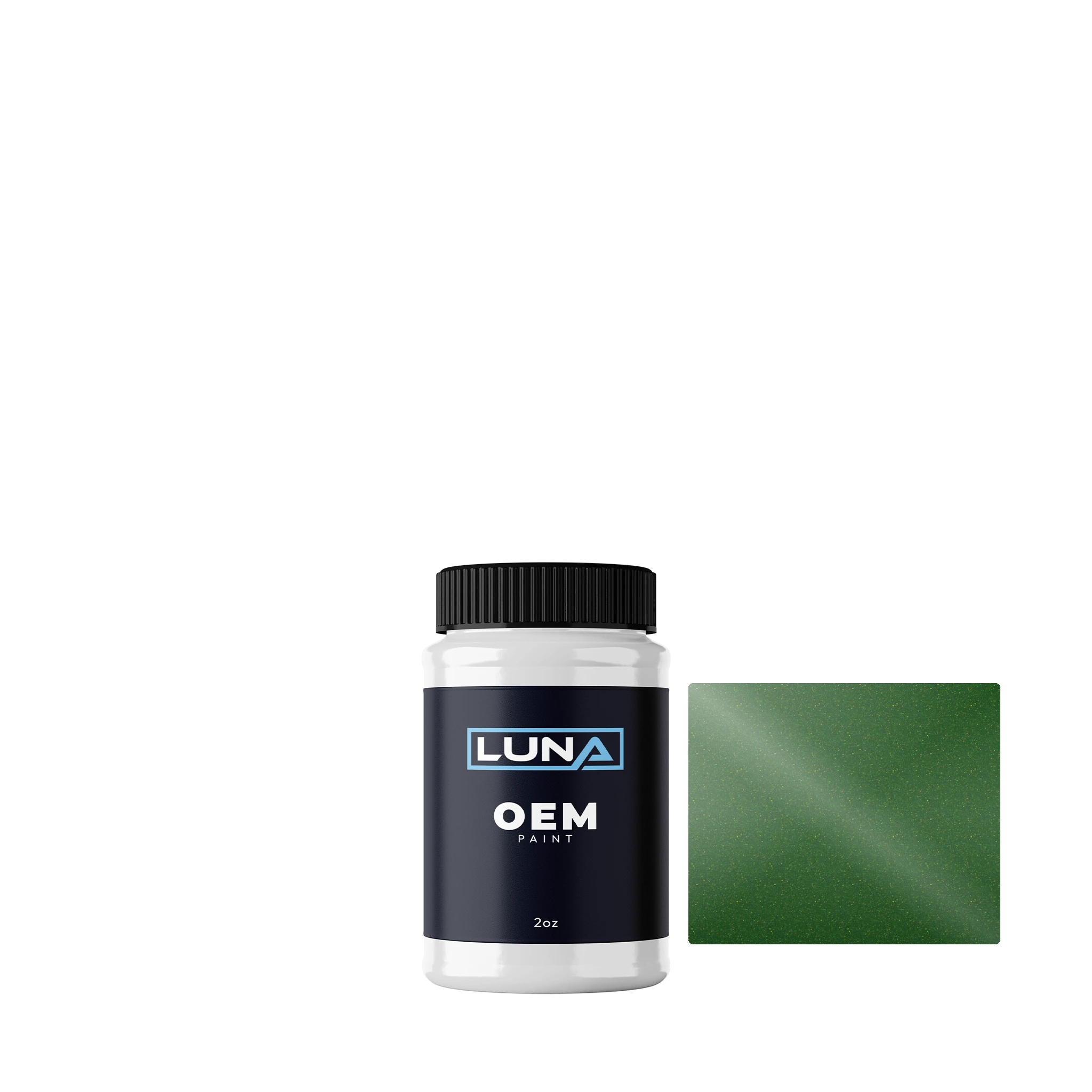 Seat Apple Green M. S6L | Luna OEM Basecoat - 2oz Touch Up Bottle w/ Brush