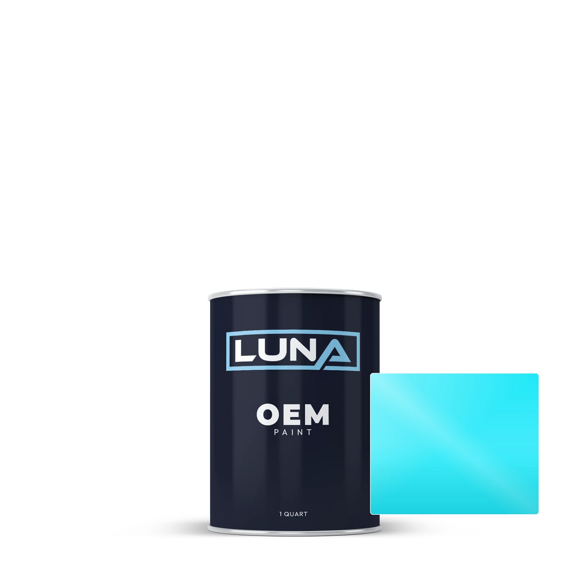 Flau Light Blue PMS319C | Luna OEM Basecoat - Quart