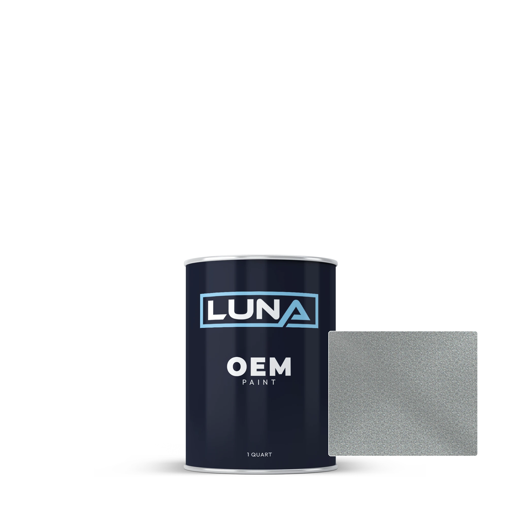 General Motors Sparkle Silver M. 967 | Luna OEM Basecoat - Quart