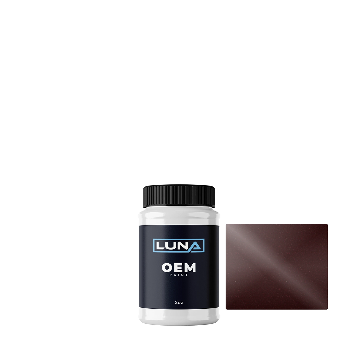 Ford Burgundy P. XSC2679 | Luna OEM Basecoat - 2oz Touch Up Bottle w/ Brush