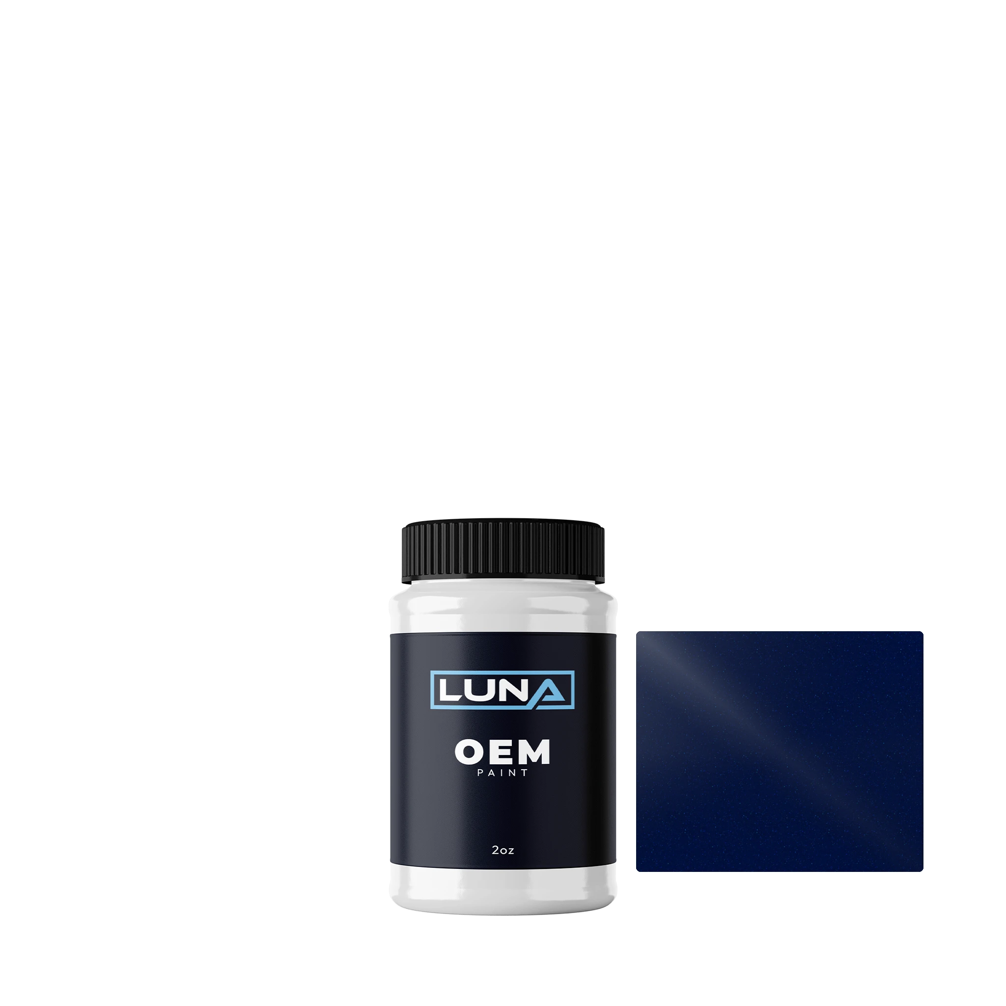 Rolls Royce Salamanca Blue P. R84 | Luna OEM Basecoat - 2oz Touch Up Bottle w/ Brush