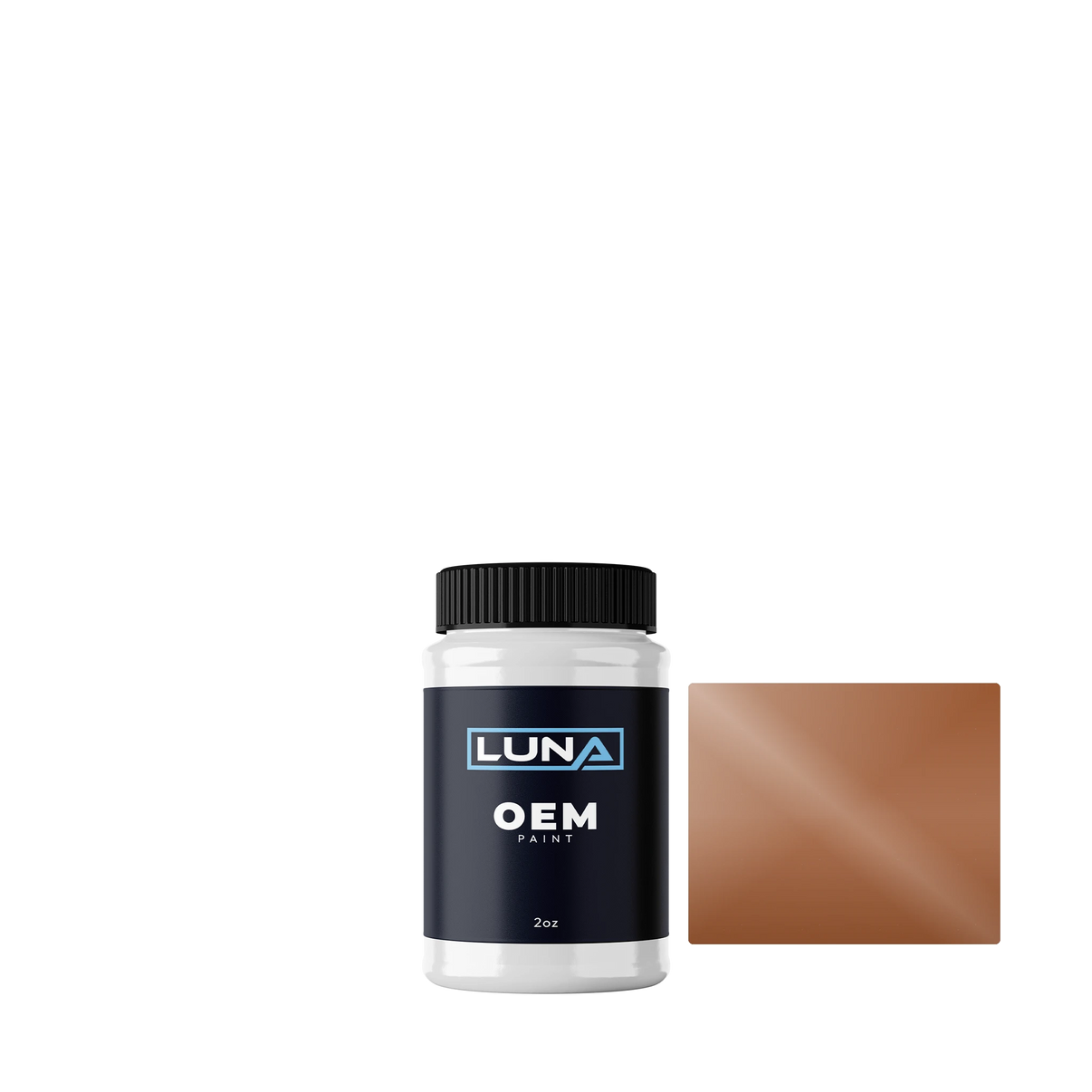 General Motors Cinnamon WA407A | Luna OEM Basecoat - 2oz Touch Up Bottle w/ Brush