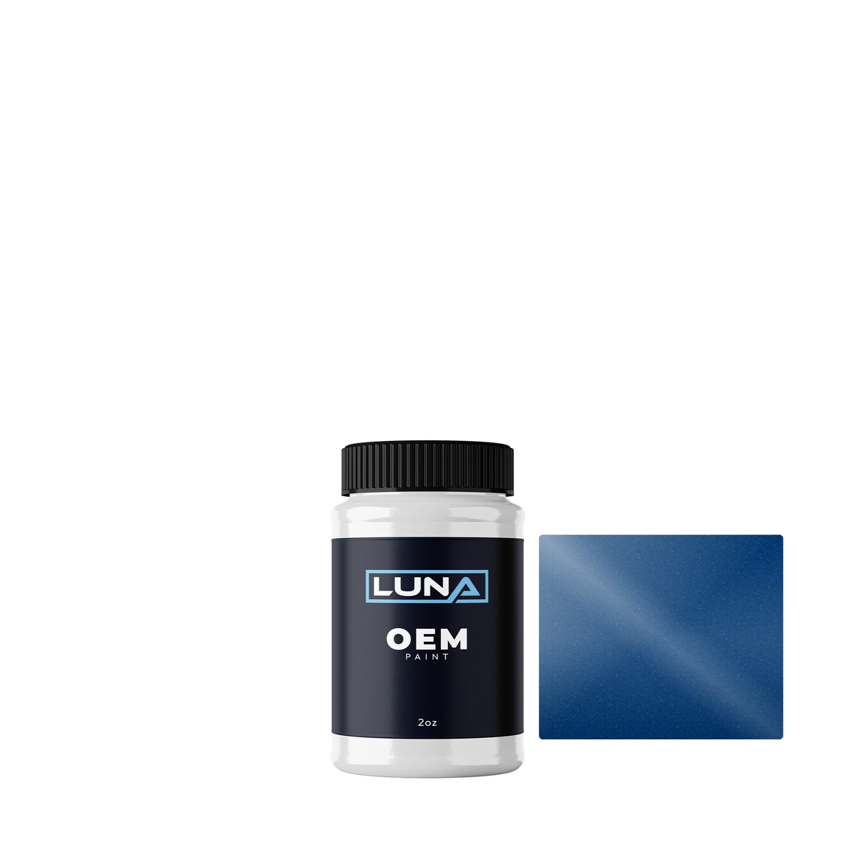 General Motors Oceanic Blue P. WA774U | Luna OEM Basecoat - 2oz Touch Up Bottle w/ Brush