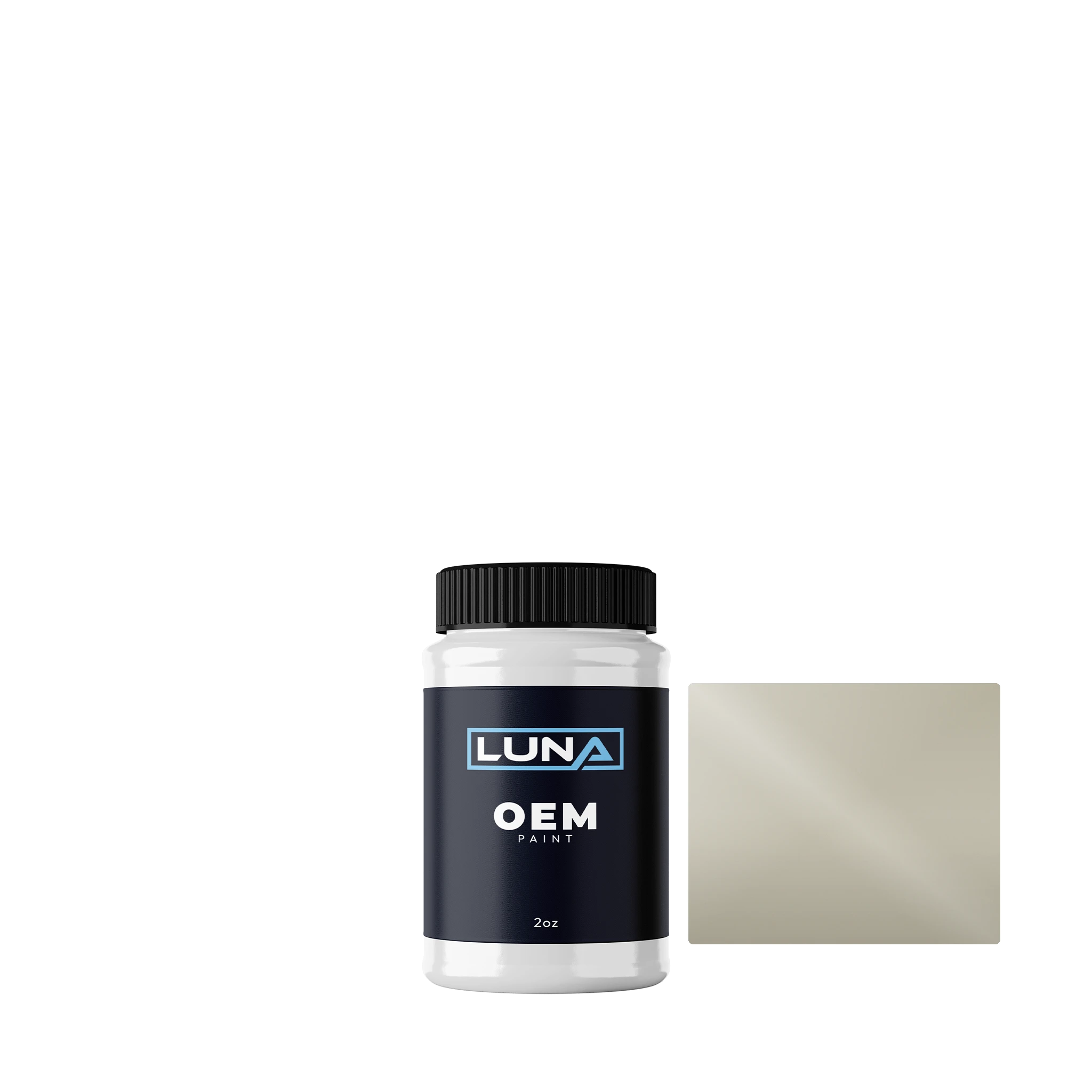 Nissan Interior: Nis E01-t2 EV0 | Luna OEM Basecoat - 2oz Touch Up Bottle w/ Brush
