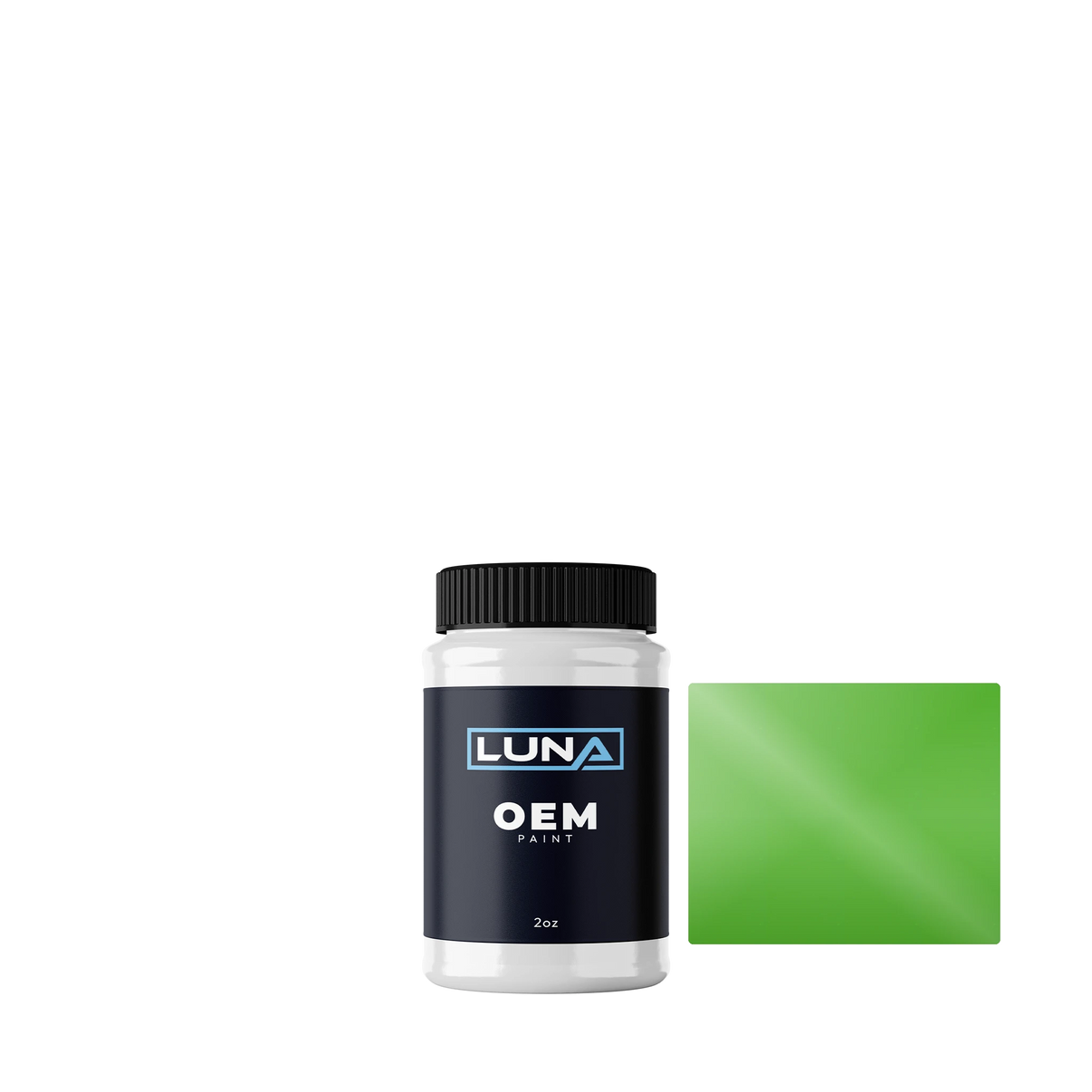 Kawasaki Motorcycle Verde 777 | Luna OEM Basecoat - 2oz Touch Up Bottle w/ Brush