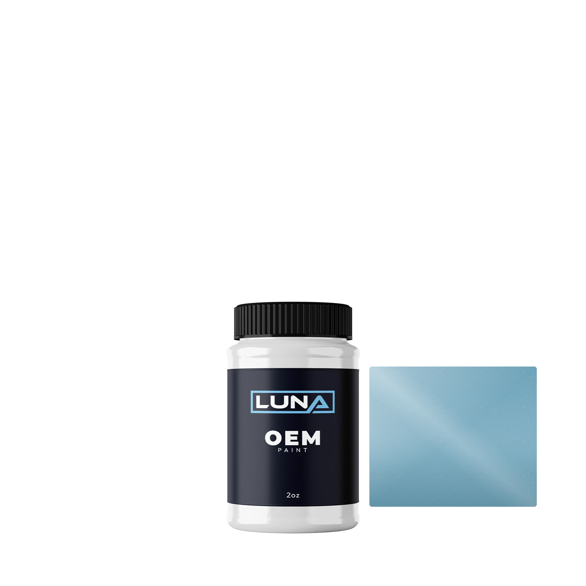 Nissan Blue M. B41 | Luna OEM Basecoat - 2oz Touch Up Bottle w/ Brush