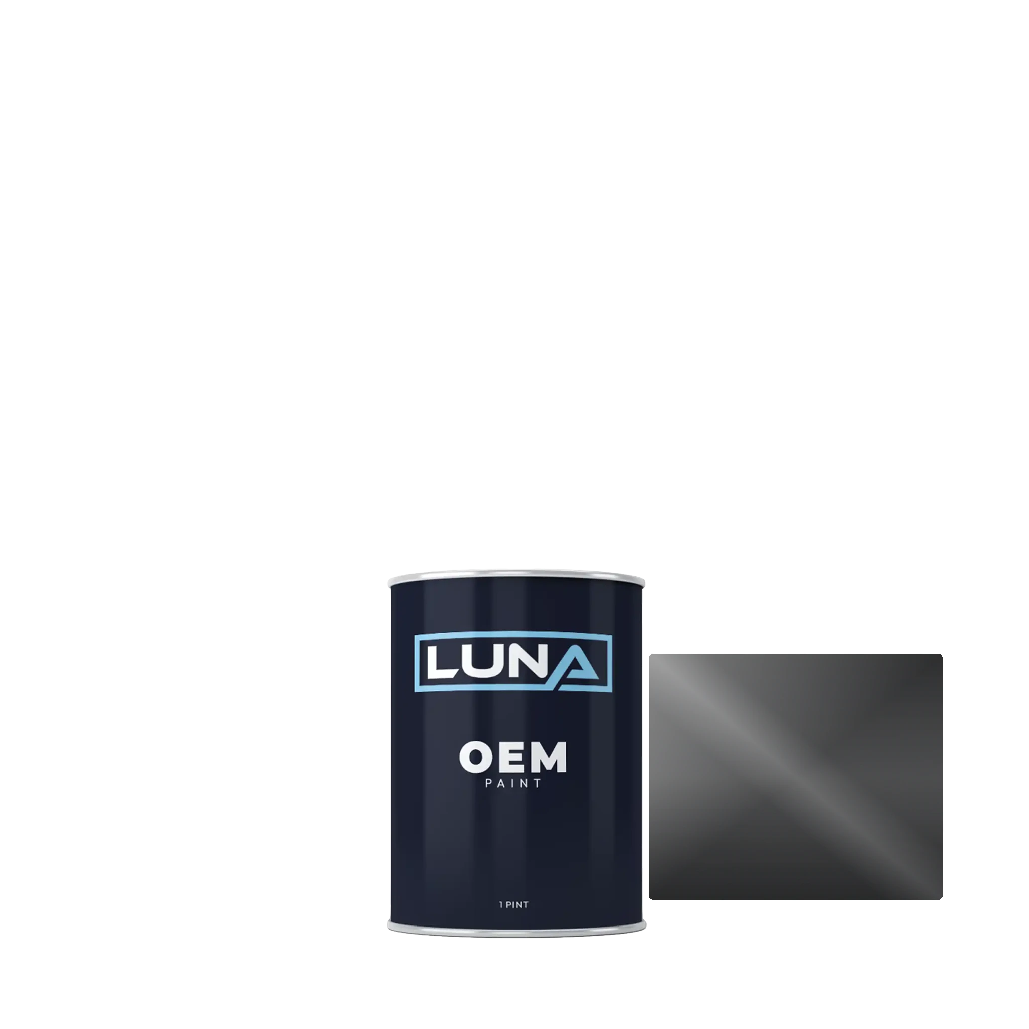 Fiat Black JXW | Luna OEM Basecoat - Pint