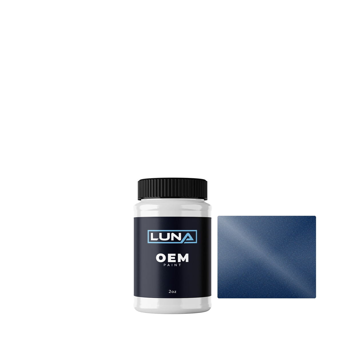 Alpine Bleu M. 6701I | Luna OEM Basecoat - 2oz Touch Up Bottle w/ Brush