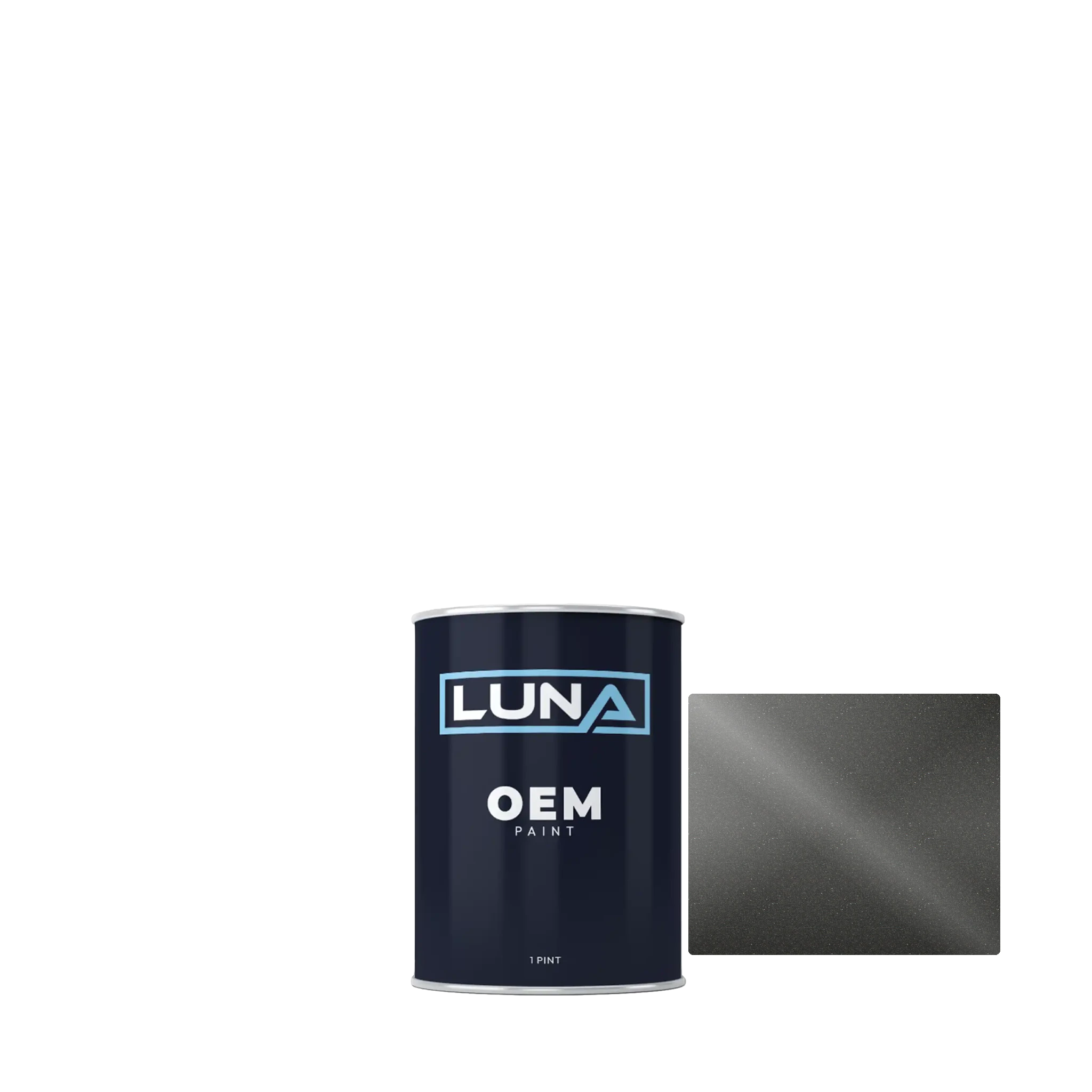 General Motors Dark Charcoal Gray M. WA8242 | Luna OEM Basecoat - Pint