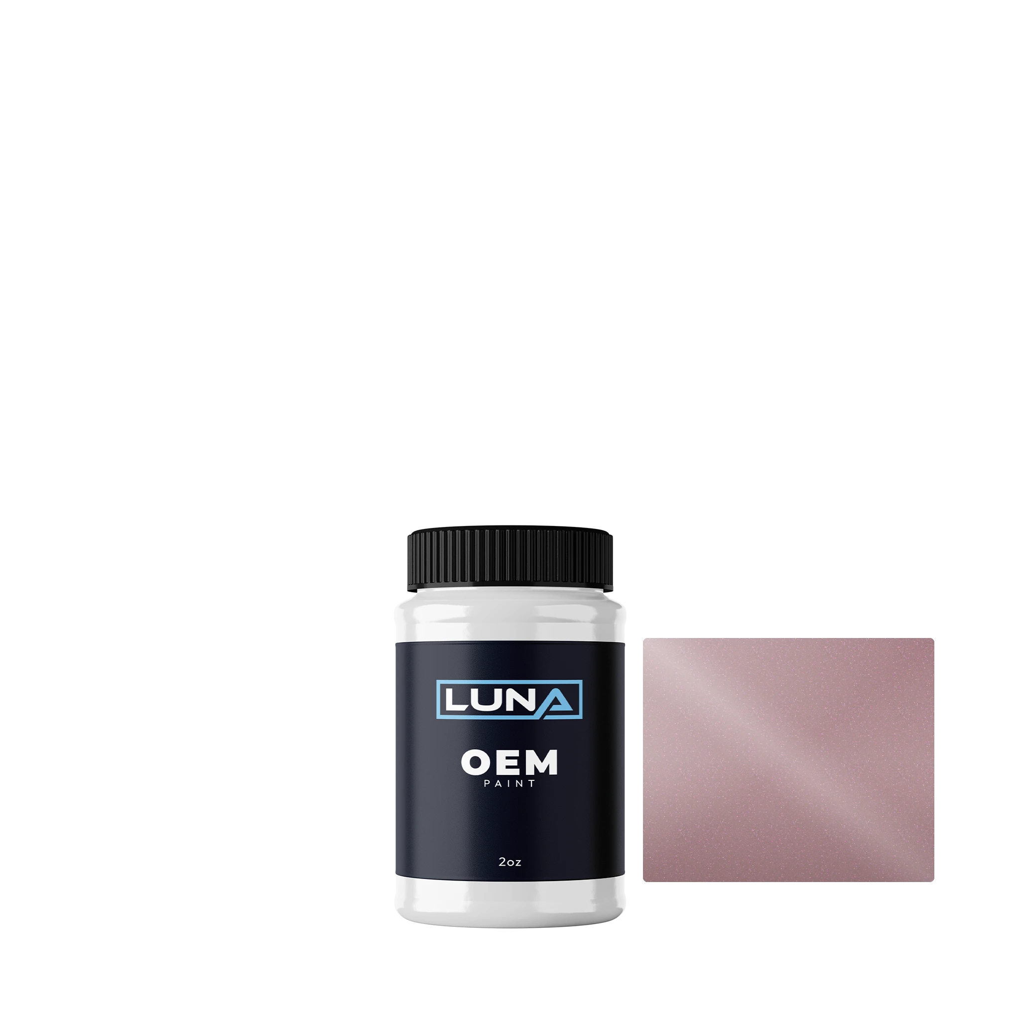Toyota Mousse Pink P. R65 | Luna OEM Basecoat - 2oz Touch Up Bottle w/ Brush