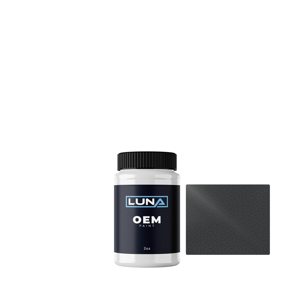 General Motors Argent Gray M. WA9721 | Luna OEM Basecoat - 2oz Touch Up Bottle w/ Brush
