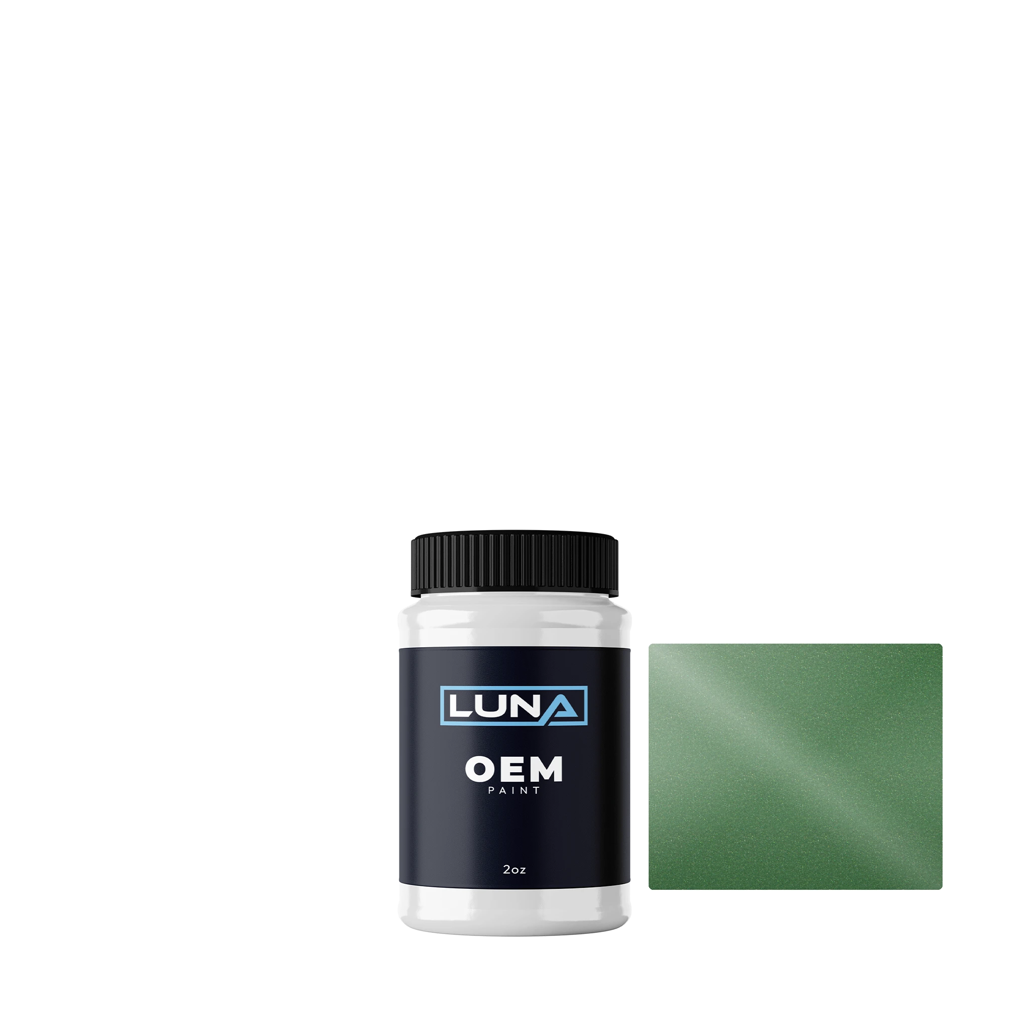 Alpine Vert M. 920 | Luna OEM Basecoat - 2oz Touch Up Bottle w/ Brush