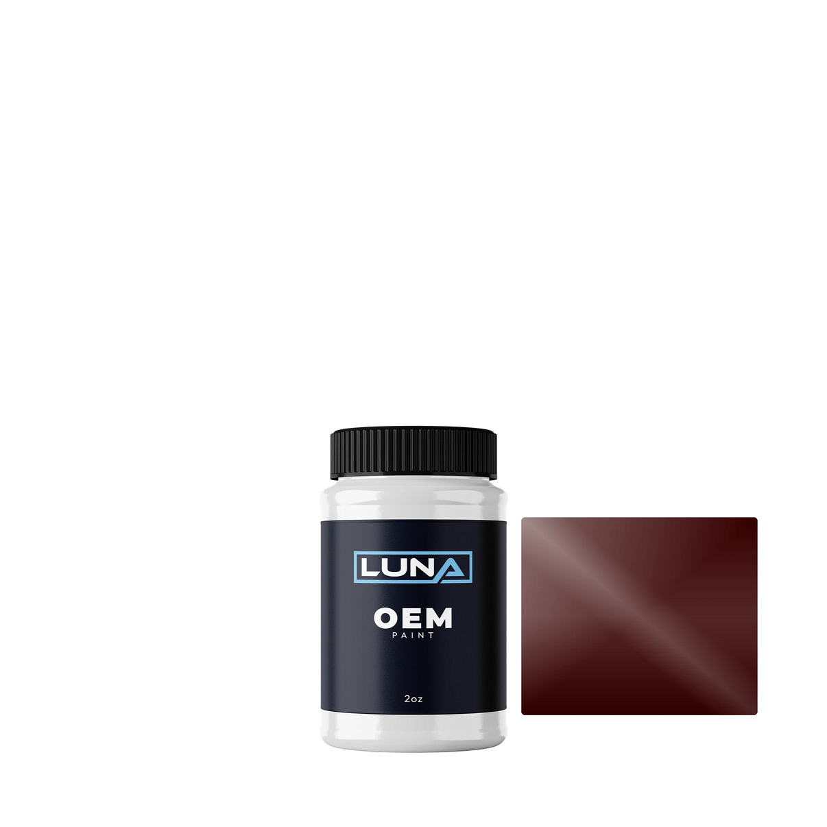 Honda Motorcycle Cabernet Red P.-2c HON358 | Luna OEM Basecoat - 2oz Touch Up Bottle w/ Brush