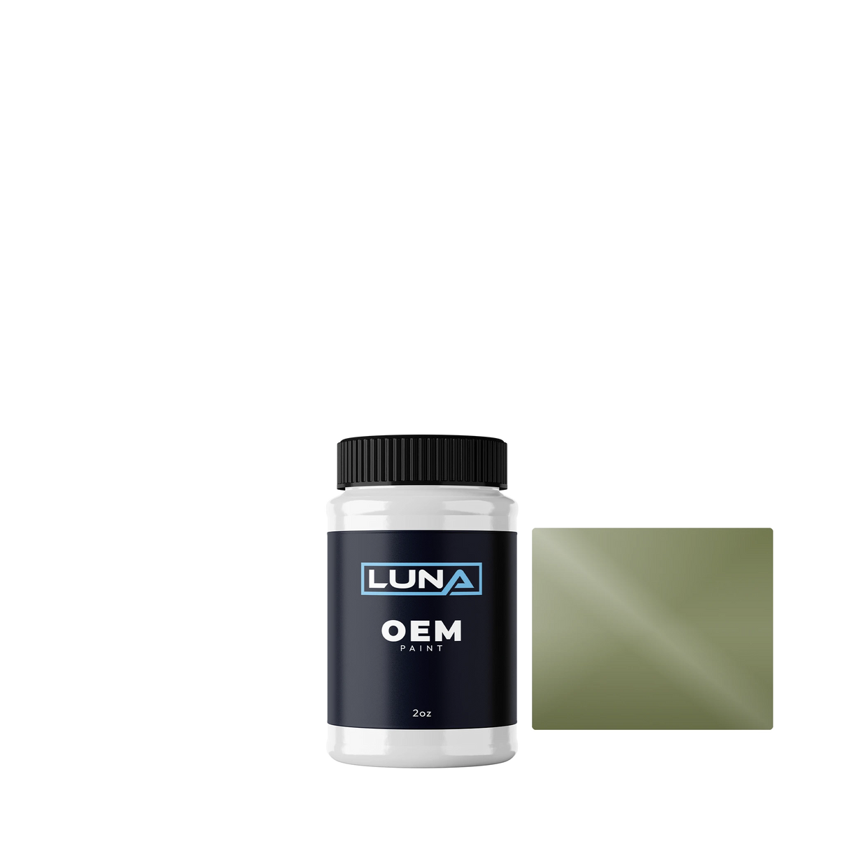 Toyota Olive 6L4 | Luna OEM Basecoat - 2oz Touch Up Bottle w/ Brush