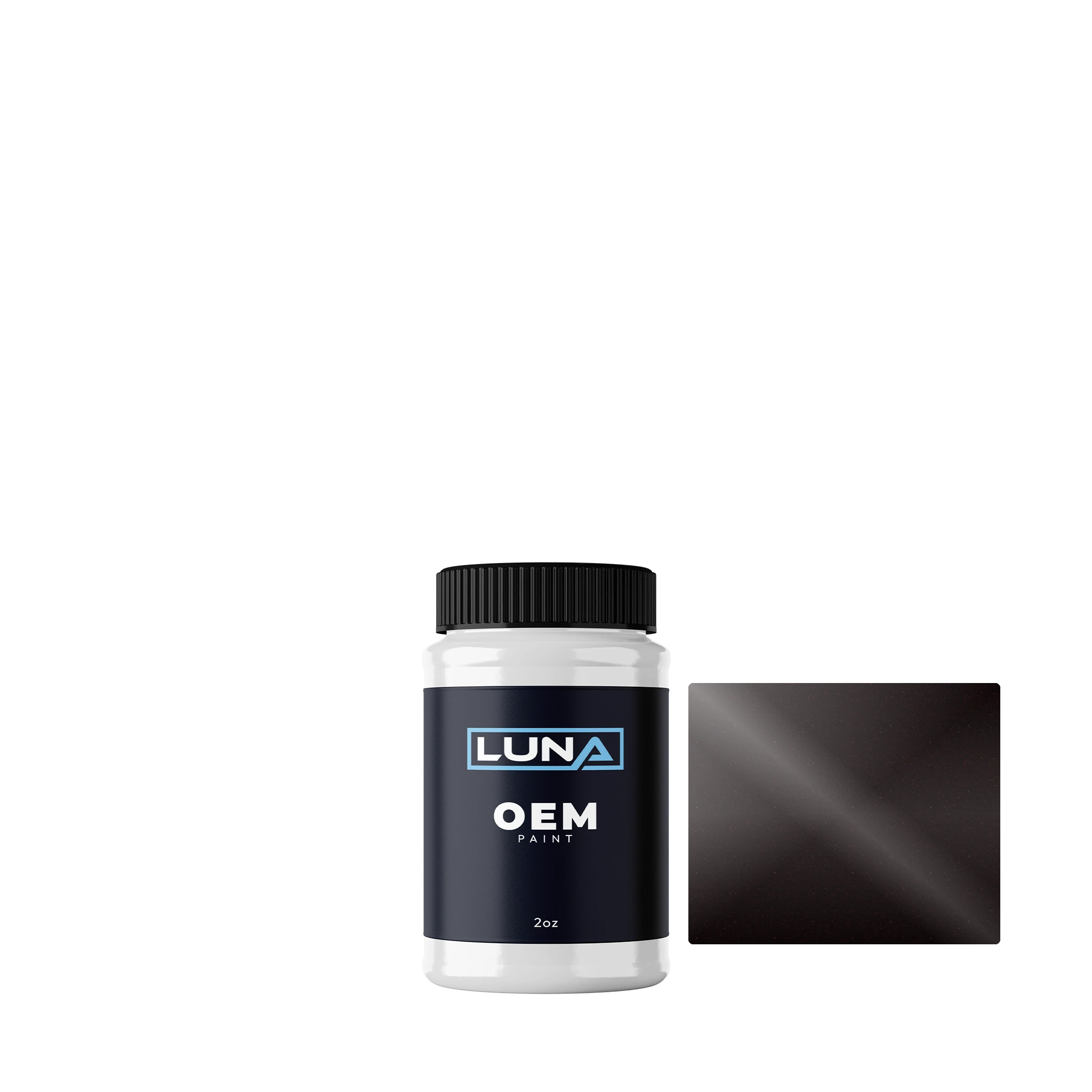 General Motors Black Cherry M. 99-8244 | Luna OEM Basecoat - 2oz Touch Up Bottle w/ Brush