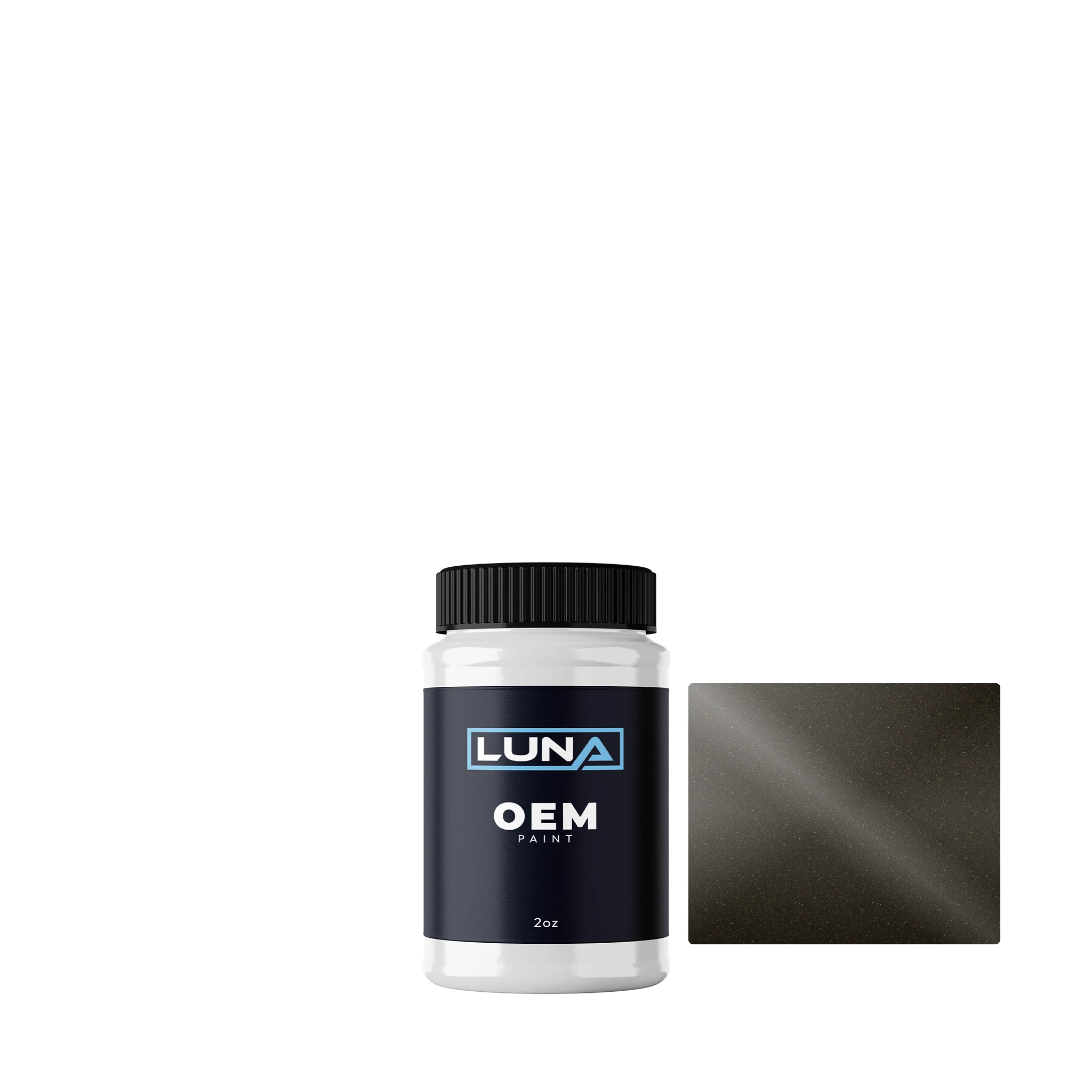 Alfa Romeo Verde Montreaux M. 243A | Luna OEM Basecoat - 2oz Touch Up Bottle w/ Brush