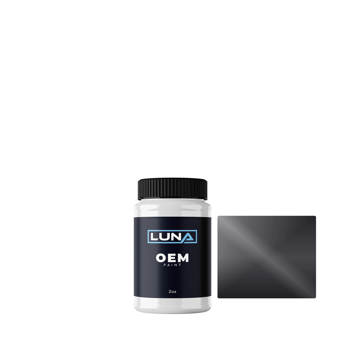 Daf Schwarz M. H3978 | Luna OEM Basecoat - 2oz Touch Up Bottle w/ Brush