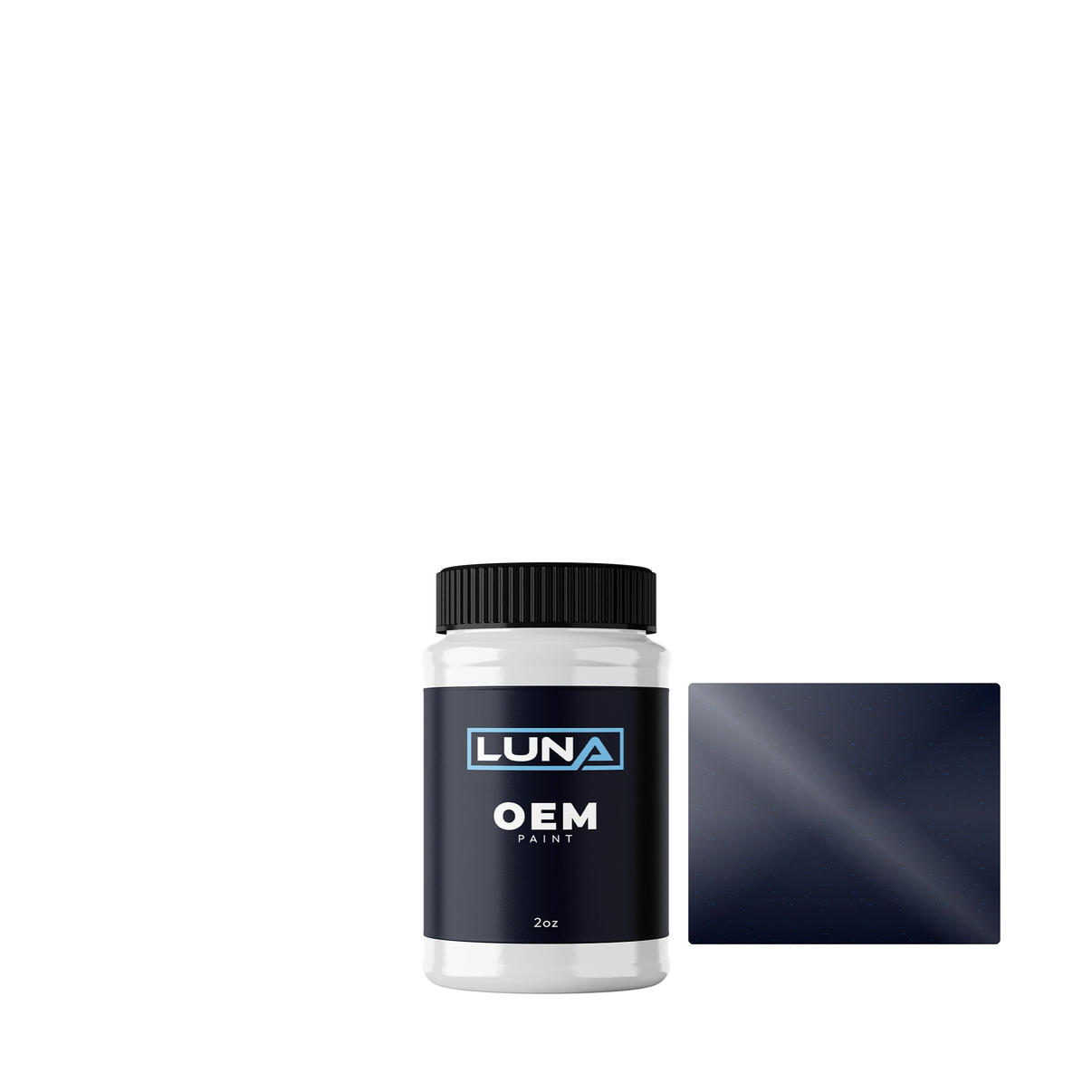 Peugeot Bleu Nocturne Nacre KGR | Luna OEM Basecoat - 2oz Touch Up Bottle w/ Brush