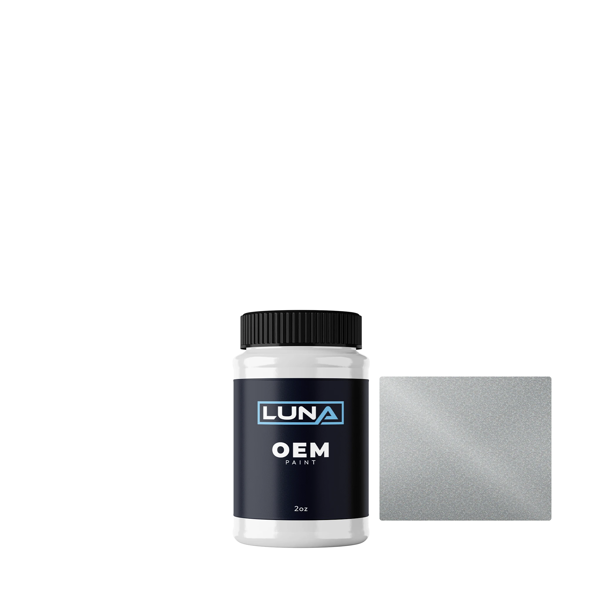 Ford Silver M. ZJMC | Luna OEM Basecoat - 2oz Touch Up Bottle w/ Brush