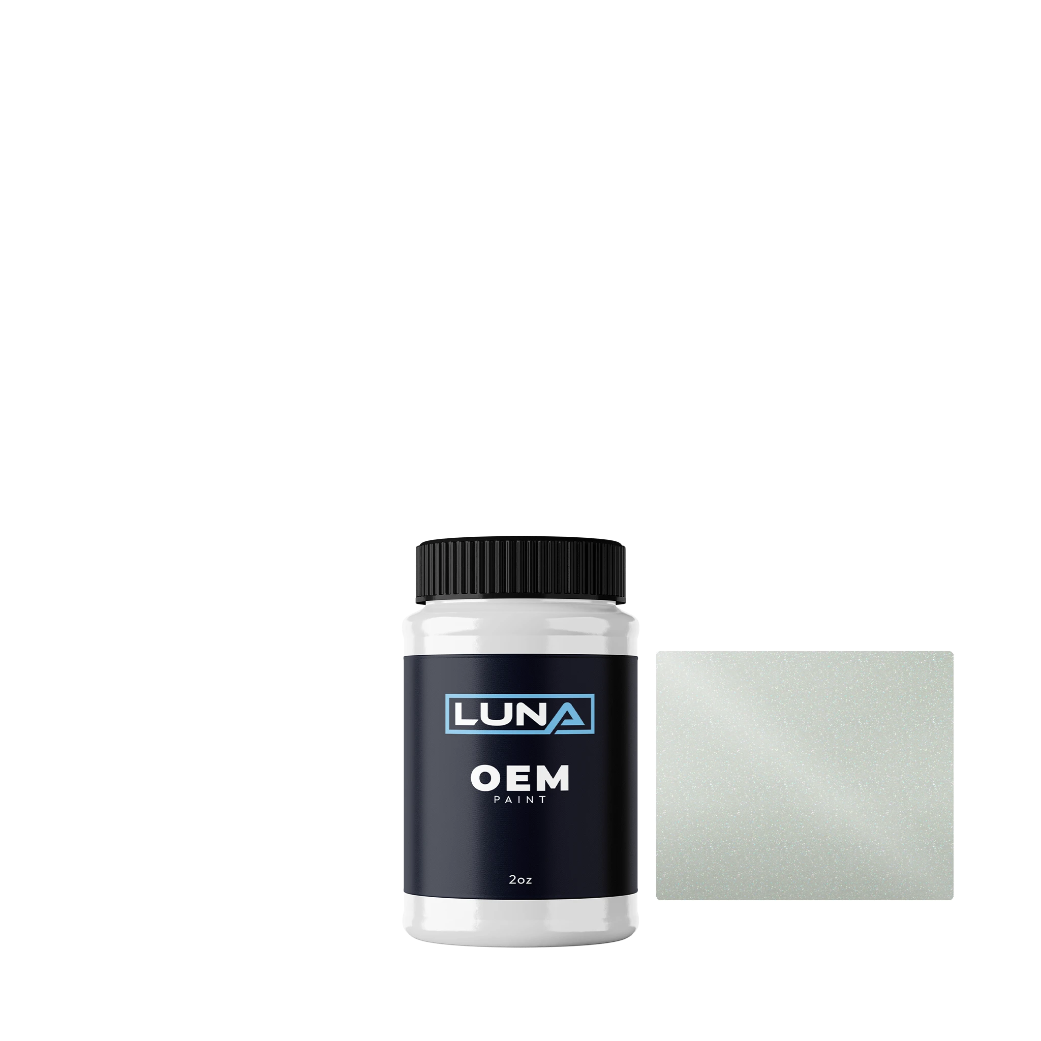 Subaru Shilky White P. 41A | Luna OEM Basecoat - 2oz Touch Up Bottle w/ Brush