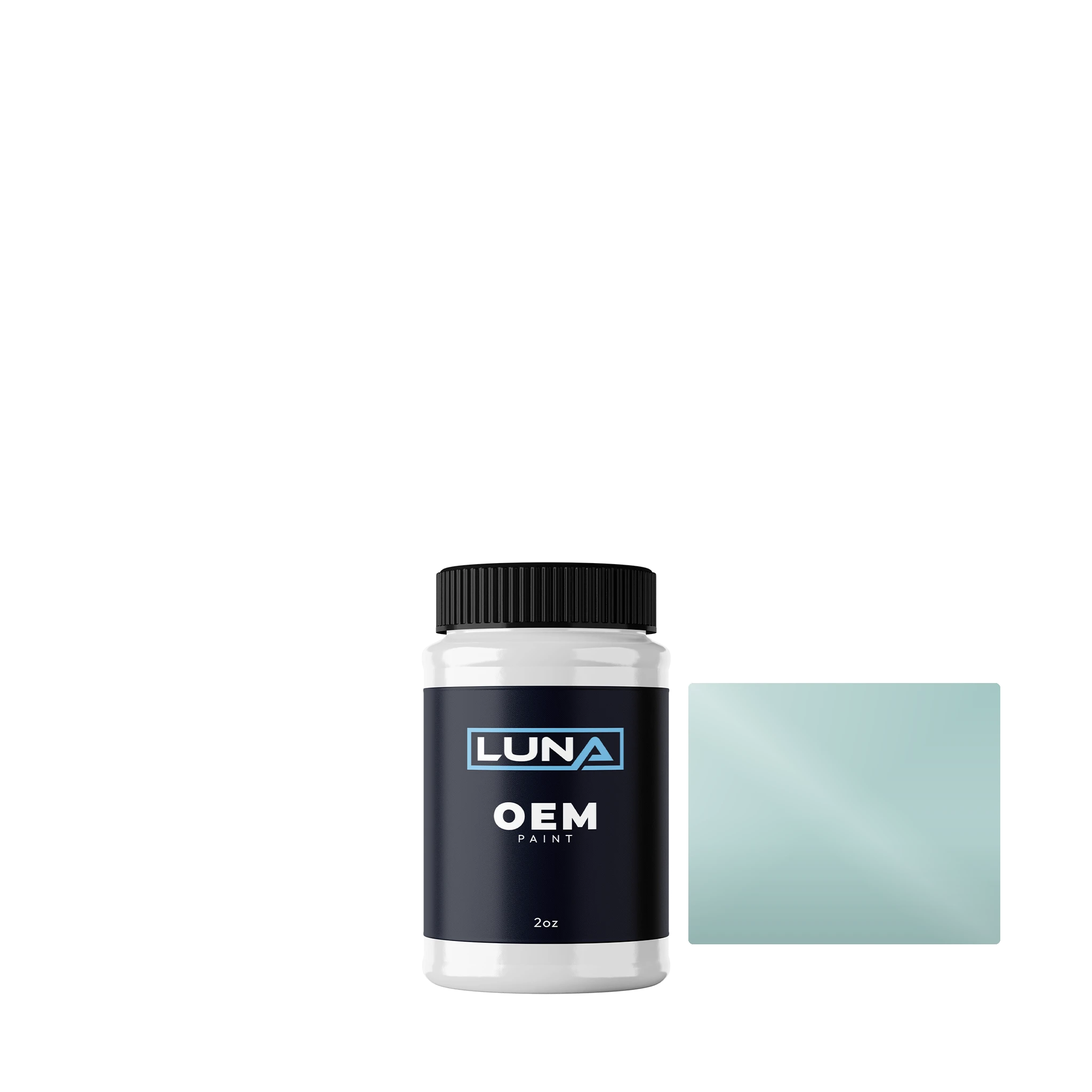 Proton Spearmint Green M. G39 | Luna OEM Basecoat - 2oz Touch Up Bottle w/ Brush