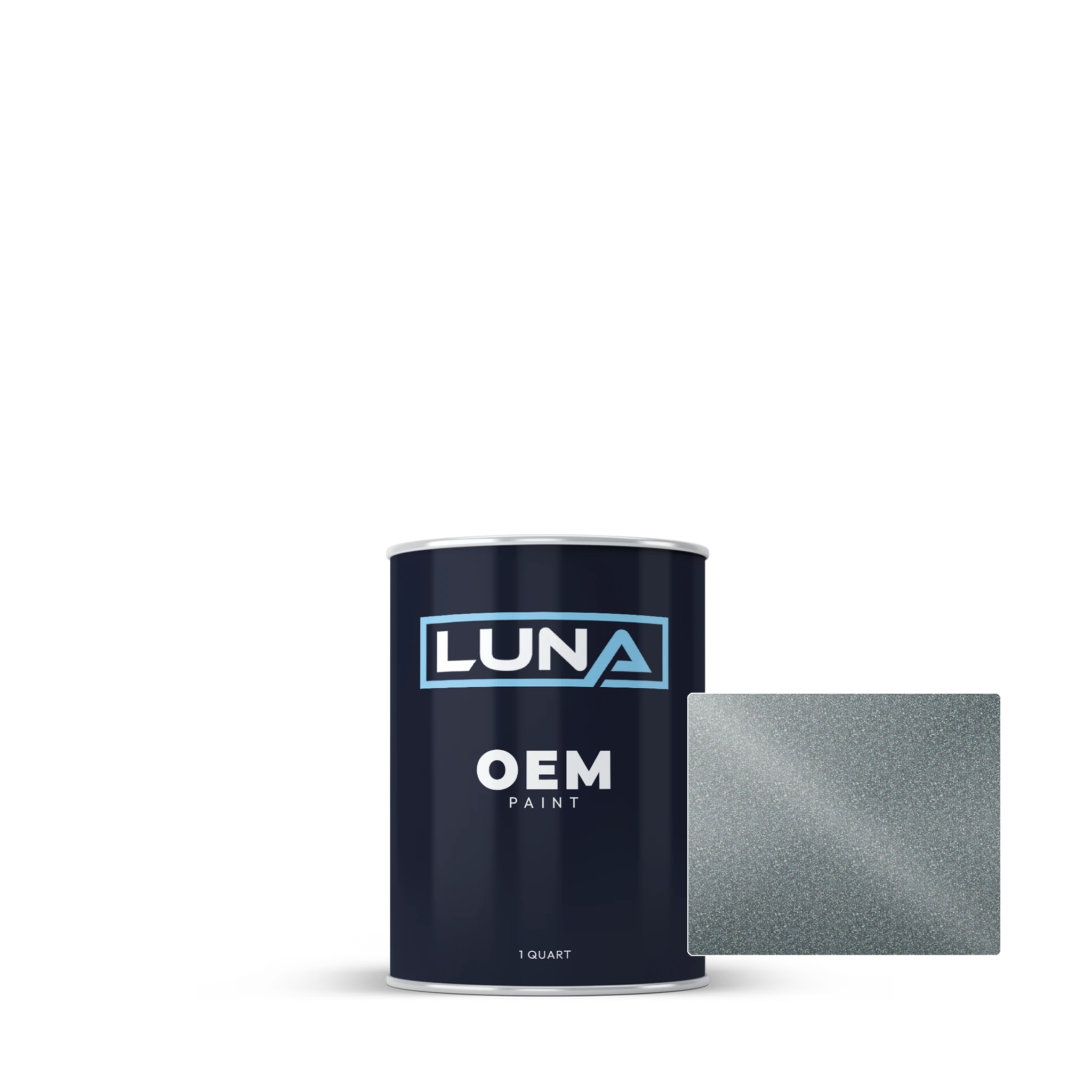 Hyundai Aqua Silver M. BU | Luna OEM Basecoat - Quart