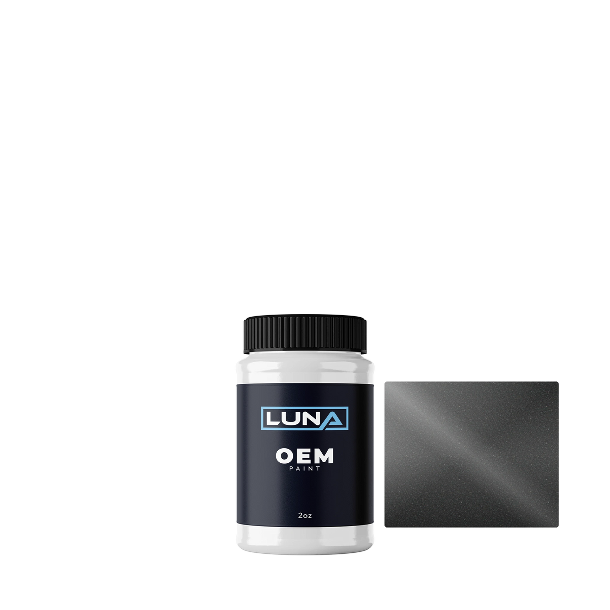 Ktm Motorcycle Dark Galvano M. Matt REP-KC | Luna OEM Basecoat - 2oz Touch Up Bottle w/ Brush