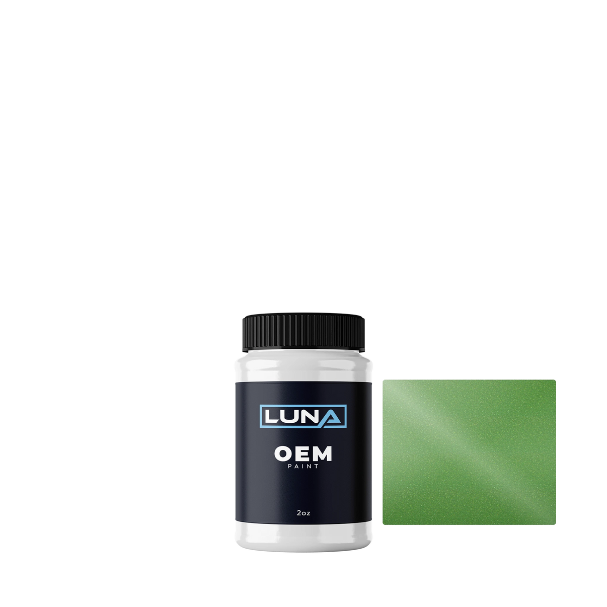 Mazda Shiny Green P. 40J | Luna OEM Basecoat - 2oz Touch Up Bottle w/ Brush