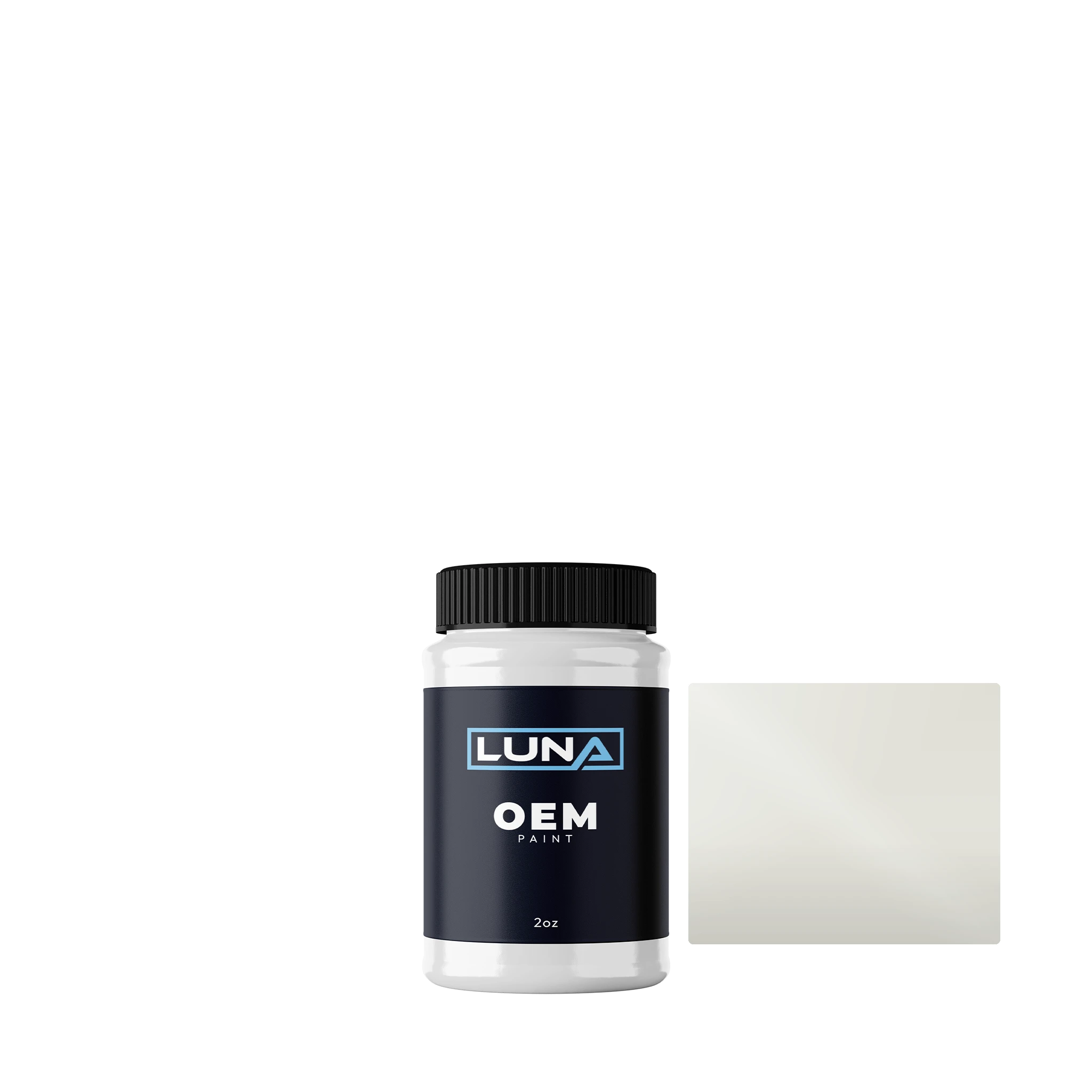 Maruti Super White 21T | Luna OEM Basecoat - 2oz Touch Up Bottle w/ Brush