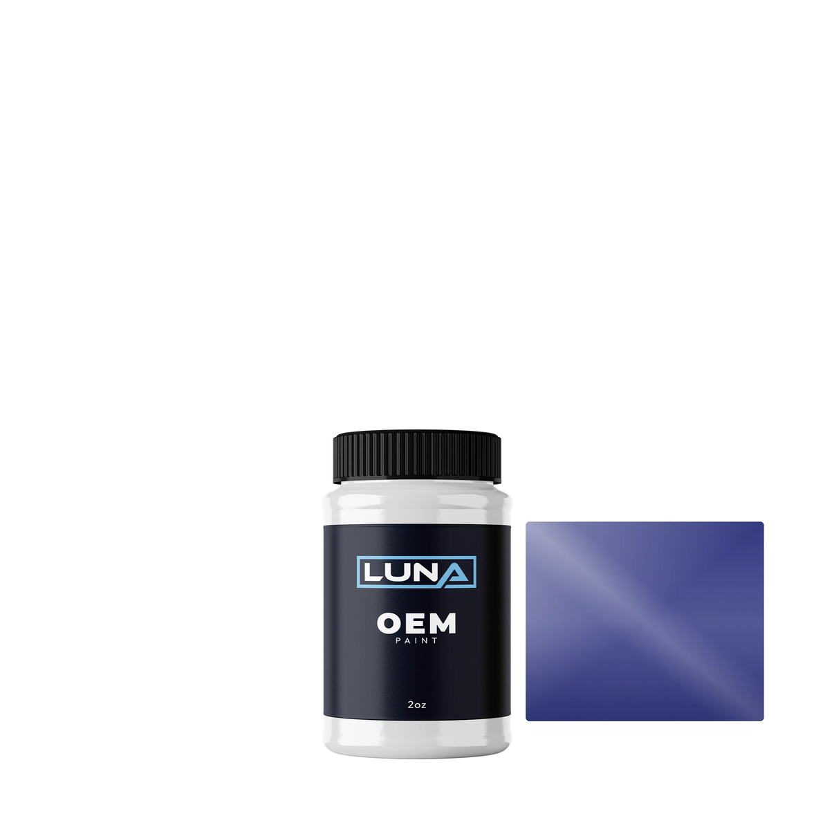 Opel Lifestyleblau 31 | Luna OEM Basecoat - 2oz Touch Up Bottle w/ Brush