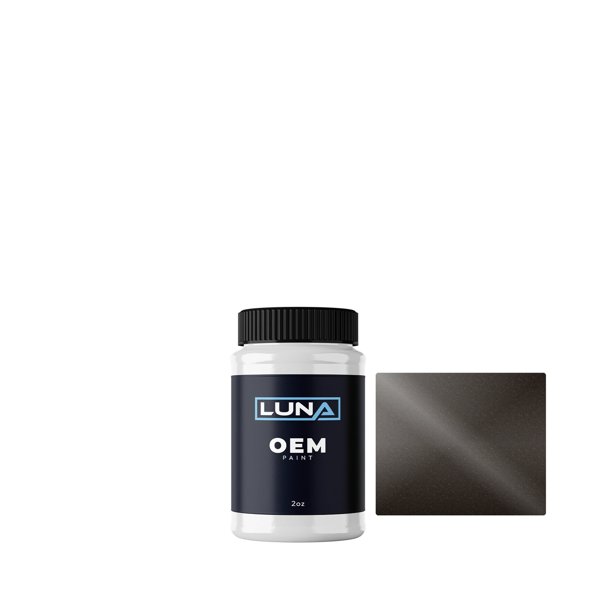 Alfa Romeo Marrone Luci Di Bosco M. 581A | Luna OEM Basecoat - 2oz Touch Up Bottle w/ Brush