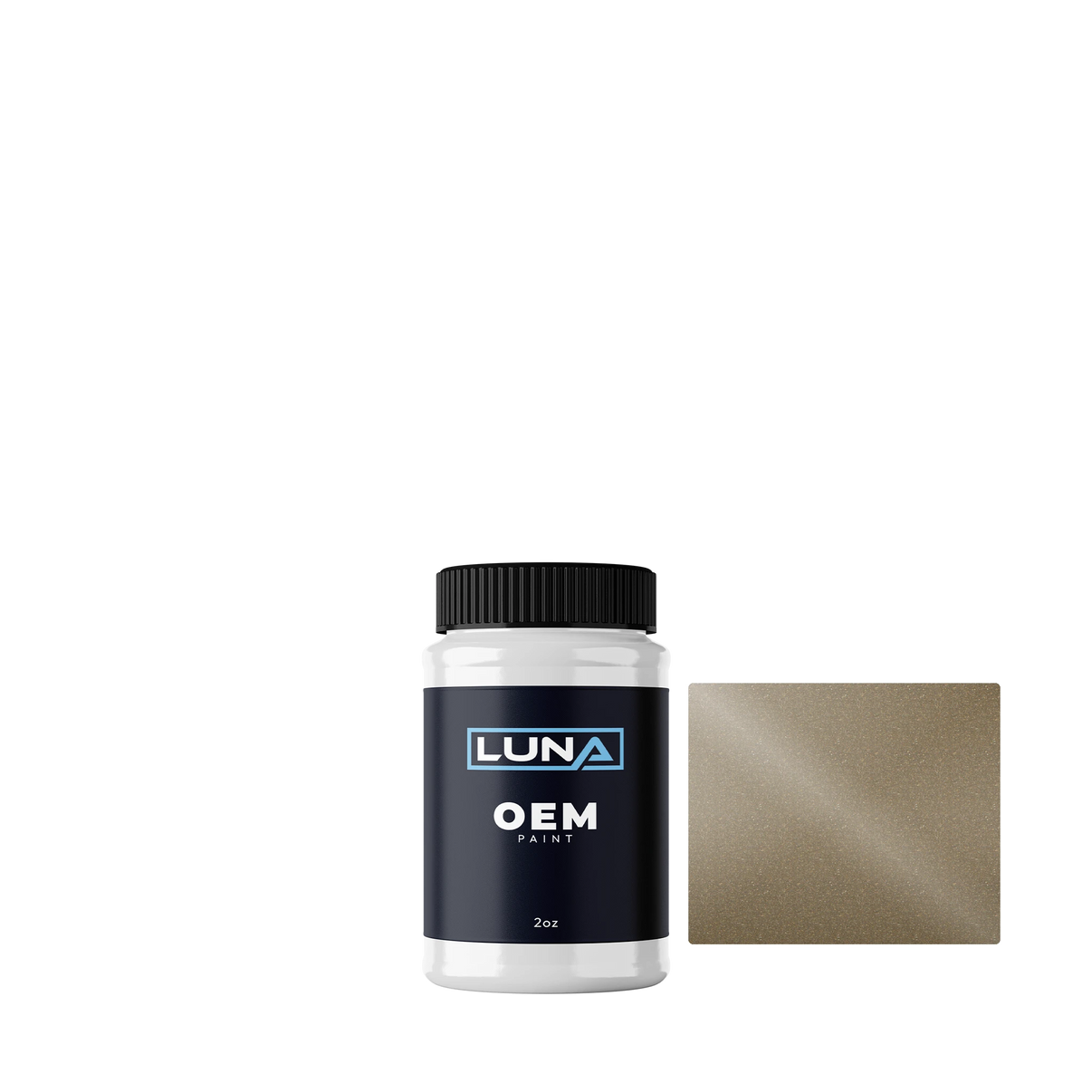 Smart Gold Beige M. S2 1802 | Luna OEM Basecoat - 2oz Touch Up Bottle w/ Brush