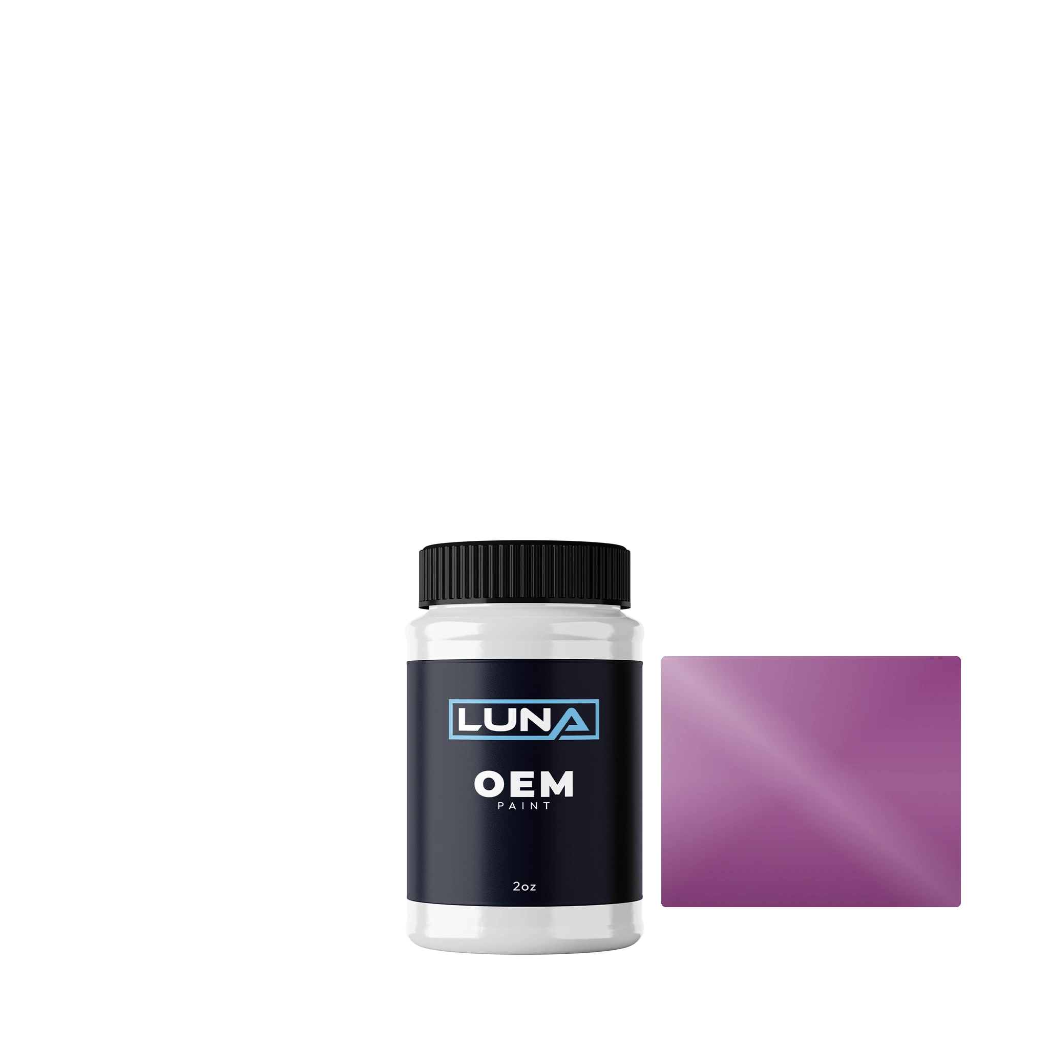 Volvo Signal Violett 91562 | Luna OEM Basecoat - 2oz Touch Up Bottle w/ Brush