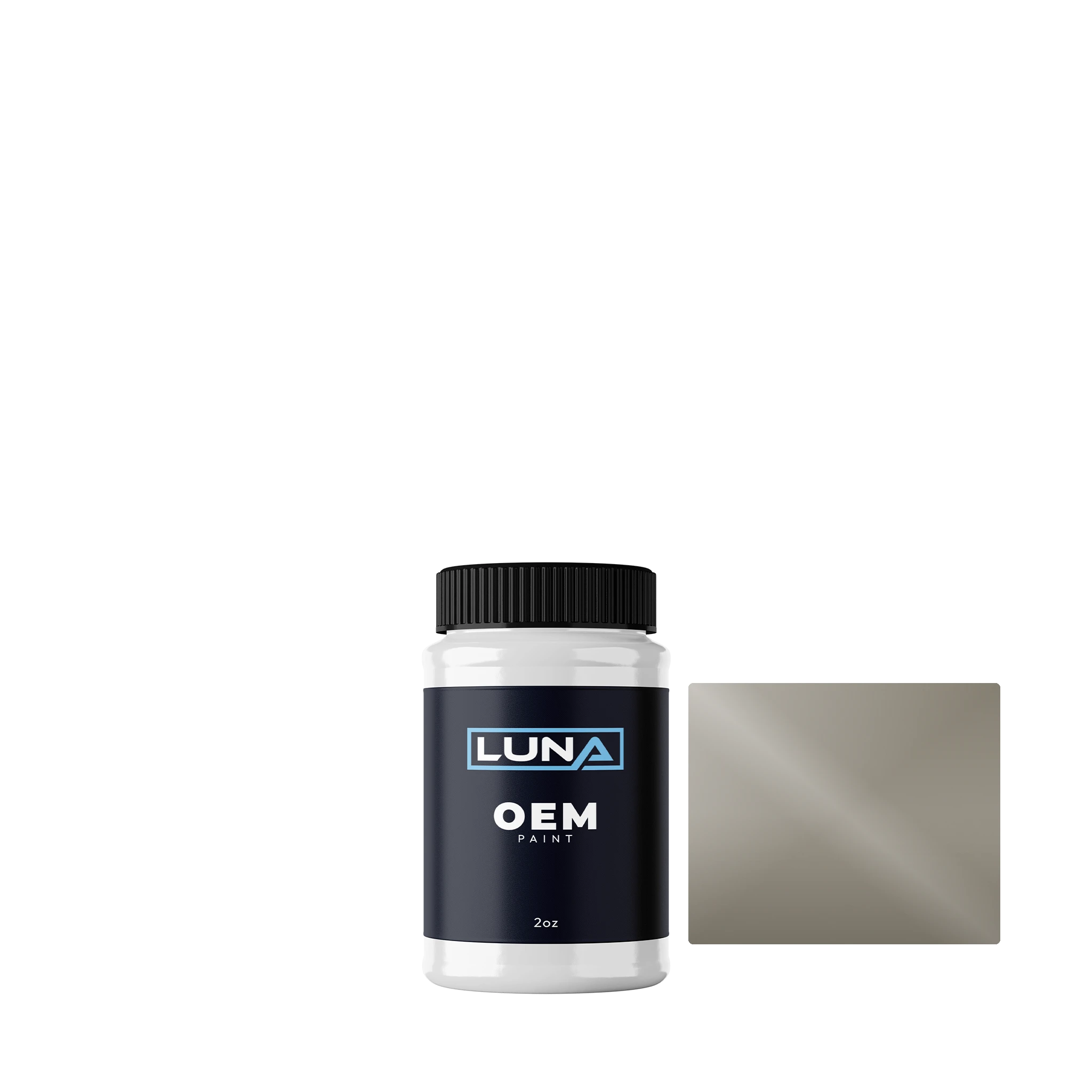Pantone (pms) Pantone 403c Grey 00403C | Luna OEM Basecoat - 2oz Touch Up Bottle w/ Brush