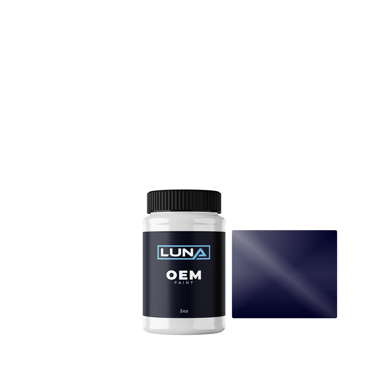 Yamaha Motorcycle Very D Blue Cocktail-2c YAM219 | Luna OEM Basecoat - 2oz Touch Up Bottle w/ Brush