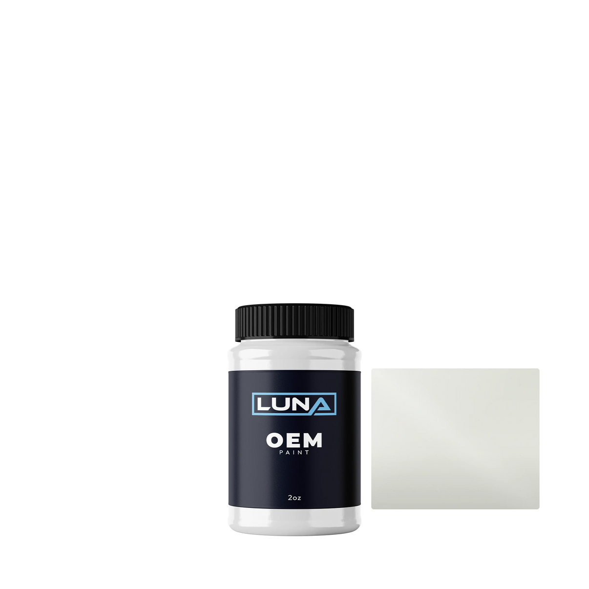 Great Wall Titanium White 94 | Luna OEM Basecoat - 2oz Touch Up Bottle w/ Brush