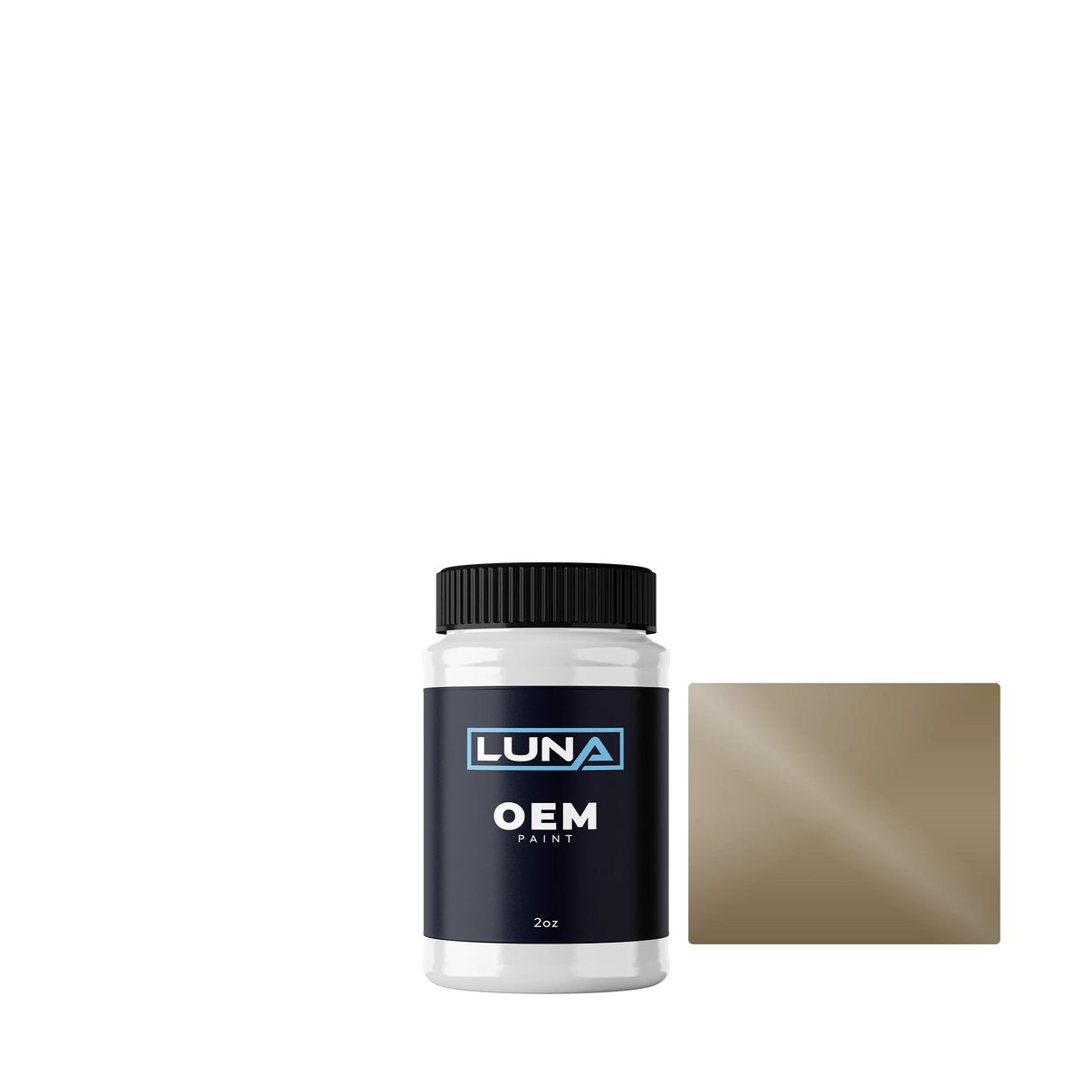 Wey General Green P. M. 45 | Luna OEM Basecoat - 2oz Touch Up Bottle w/ Brush