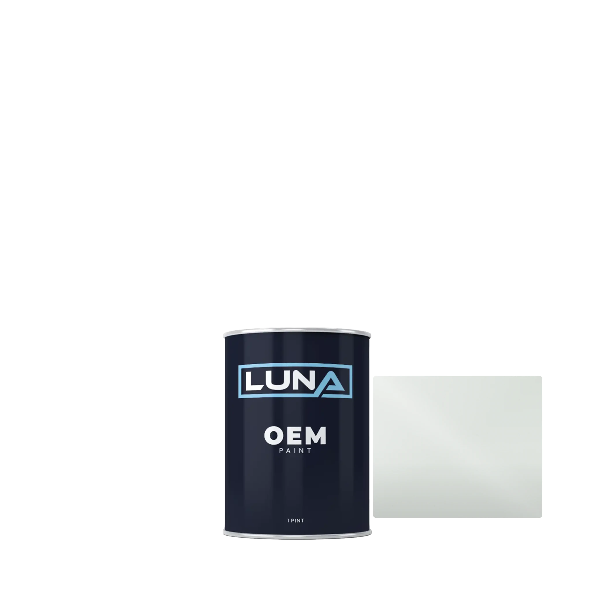 Volvo Ice White 1 614 | Luna OEM Basecoat - Pint