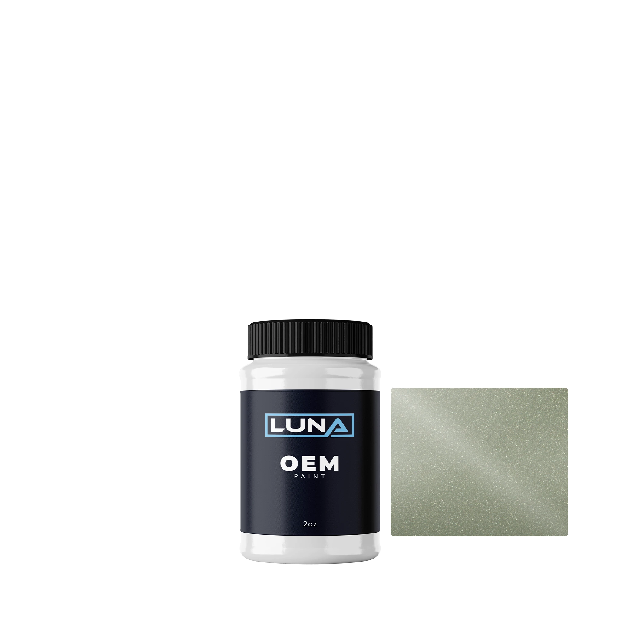 Austin Rover Aqua Green M. T06 | Luna OEM Basecoat - 2oz Touch Up Bottle w/ Brush