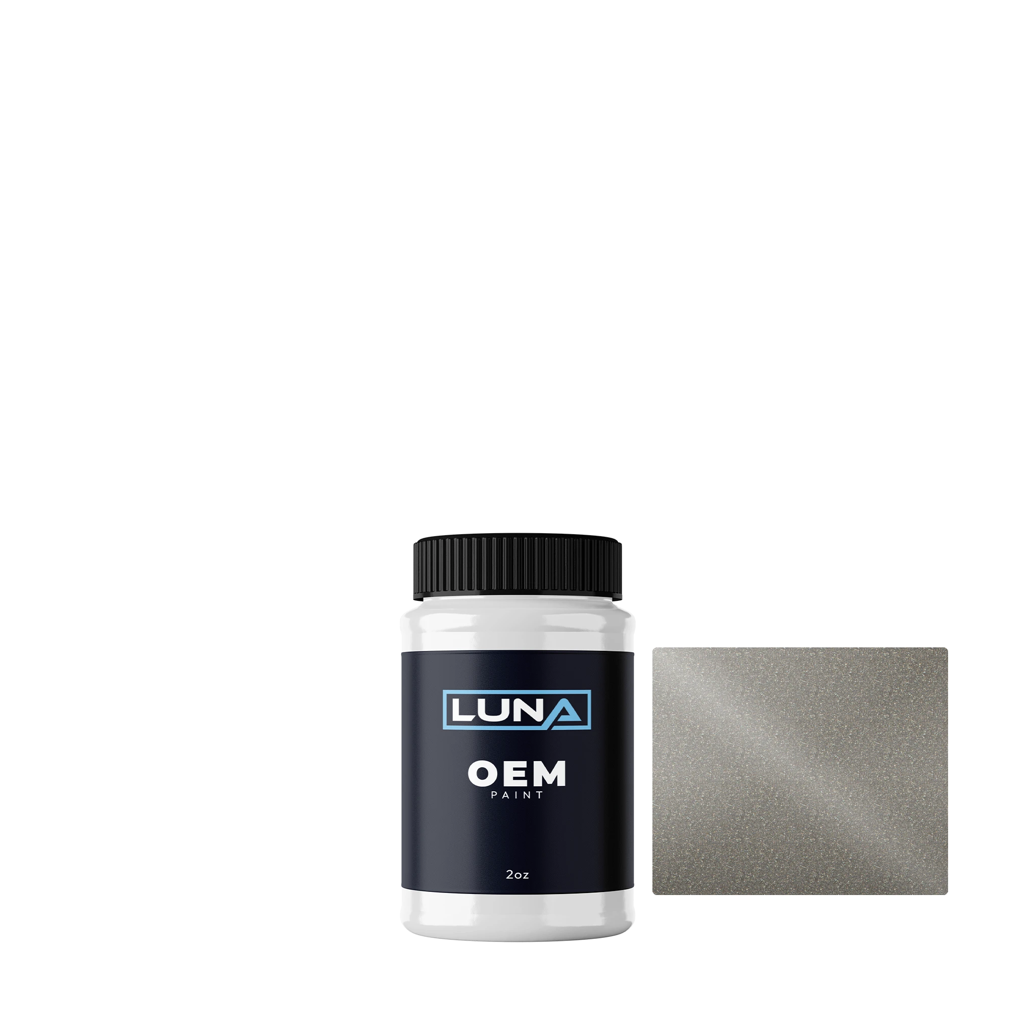 Nissan Warm Silver M. KAH | Luna OEM Basecoat - 2oz Touch Up Bottle w/ Brush