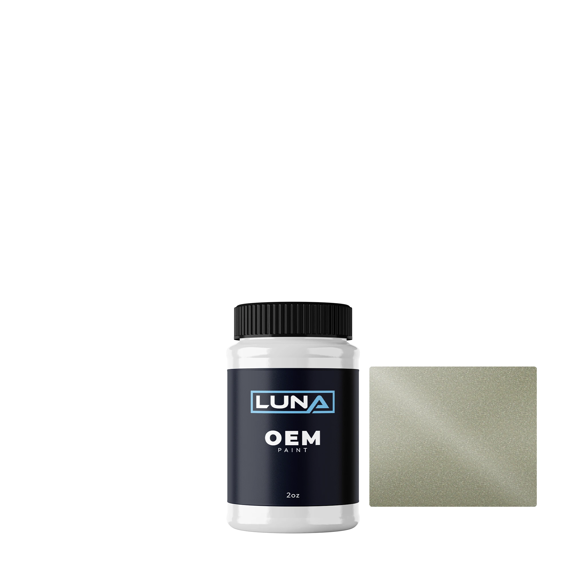 Opel Beryllgruen M. 45 | Luna OEM Basecoat - 2oz Touch Up Bottle w/ Brush