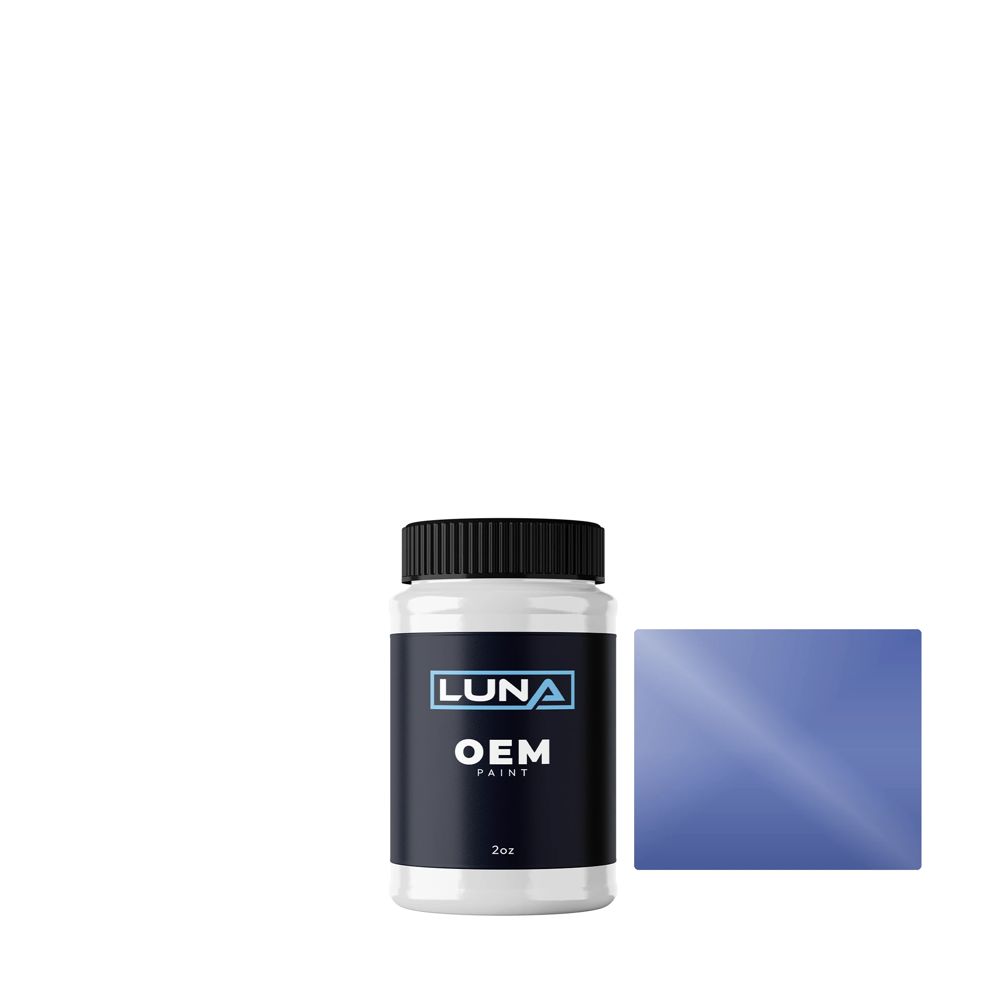 Proton Gaian Blue P. M. A0164 | Luna OEM Basecoat - 2oz Touch Up Bottle w/ Brush