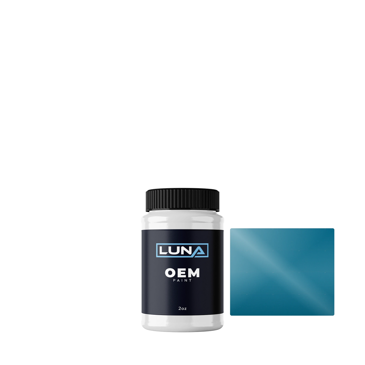 Mazda Phoenix Blue AM | Luna OEM Basecoat - 2oz Touch Up Bottle w/ Brush